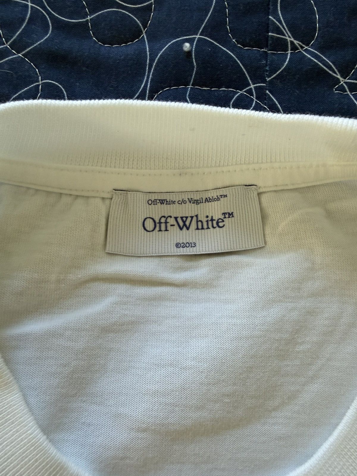 Off-White Off-White Black Blurr Book Tee- White- Oversize Medium Size US L / EU 52-54 / 3 - 4 Thumbnail