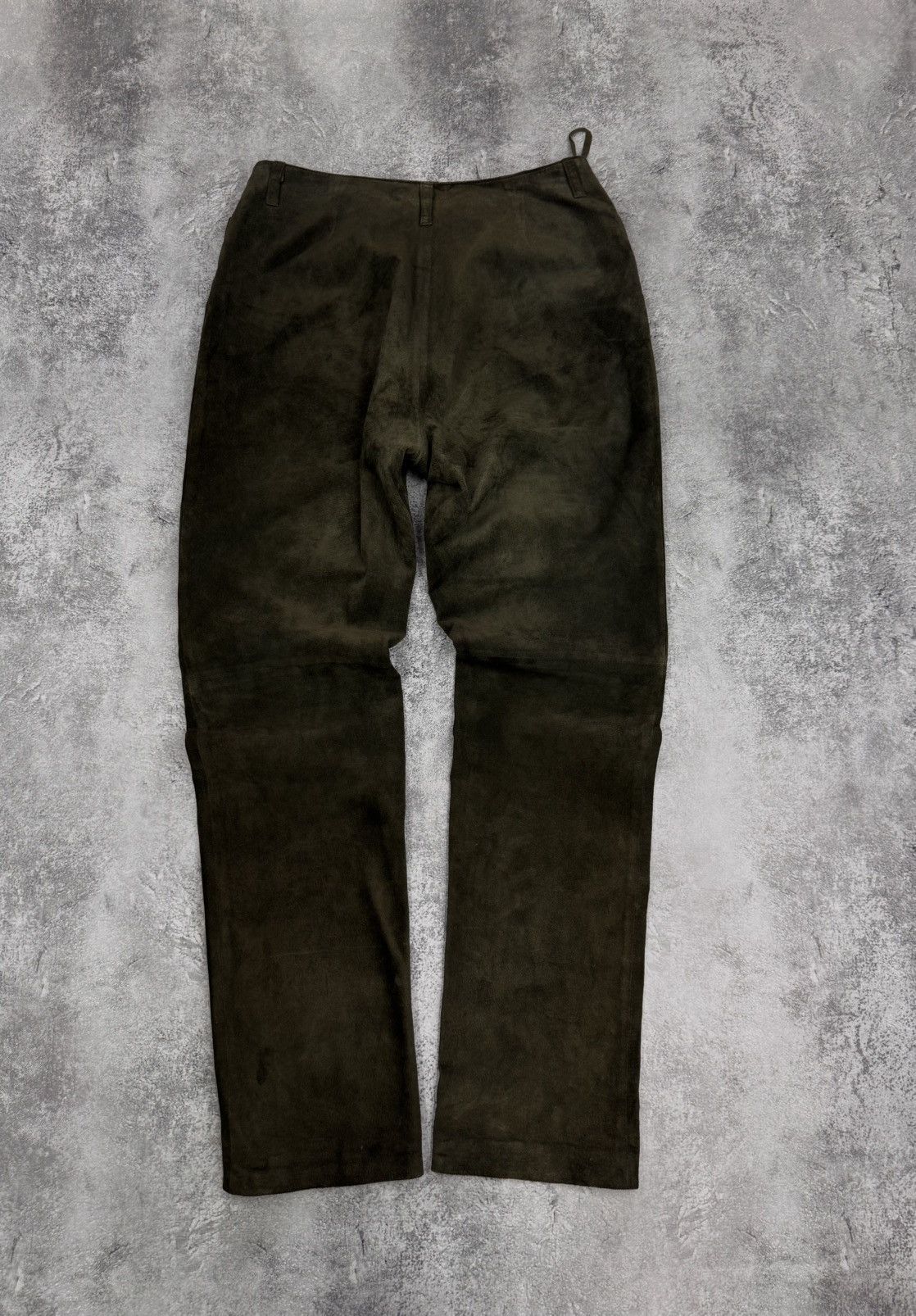 Ralph Lauren Lauren Ralph Lauren Women Suede Pants Khaki Vintage Size M Size 32" / US 10 / IT 46 - 1 Thumbnail