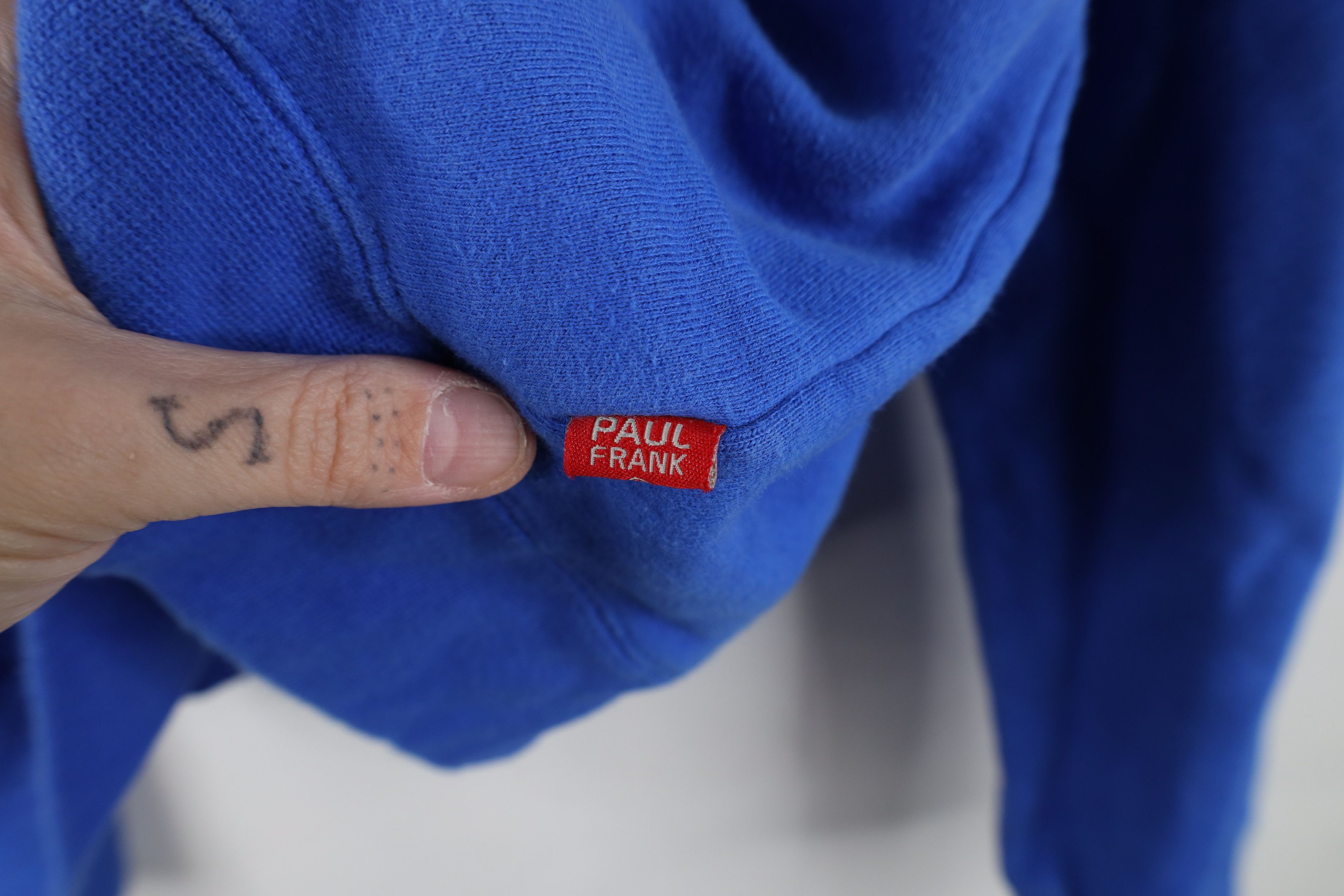 Paul Frank Vintage Y2K Paul Frank Spell Snowflake Monkey Hoodie Blue Size M / US 6-8 / IT 42-44 - 13 Thumbnail