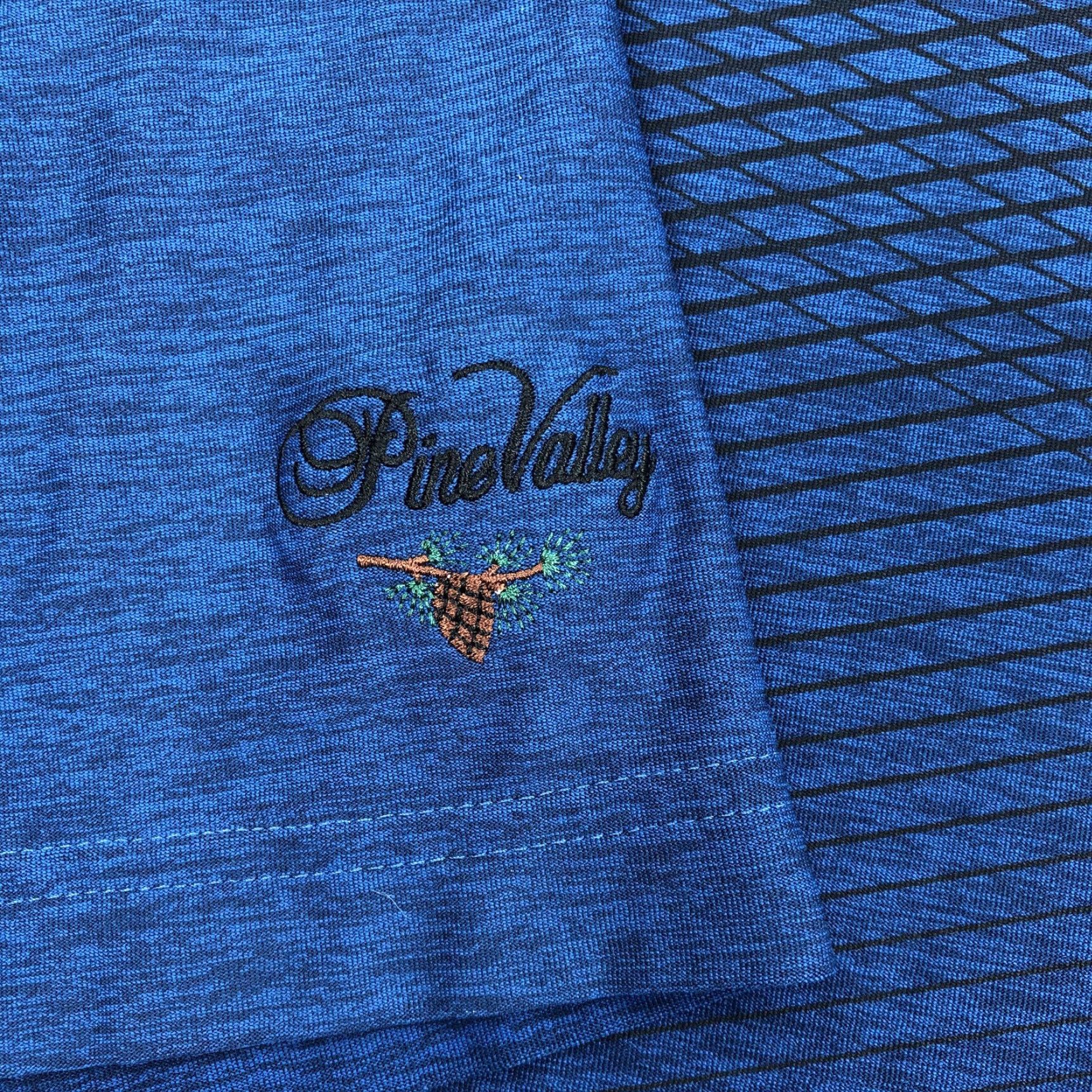 Under Armour Under Armour Polo Shirt Men's 2XL HeatGear Loose Fit Blue Black Pine Valley Golf Shirt Size US XXL / EU 58 / 5 - 3 Thumbnail