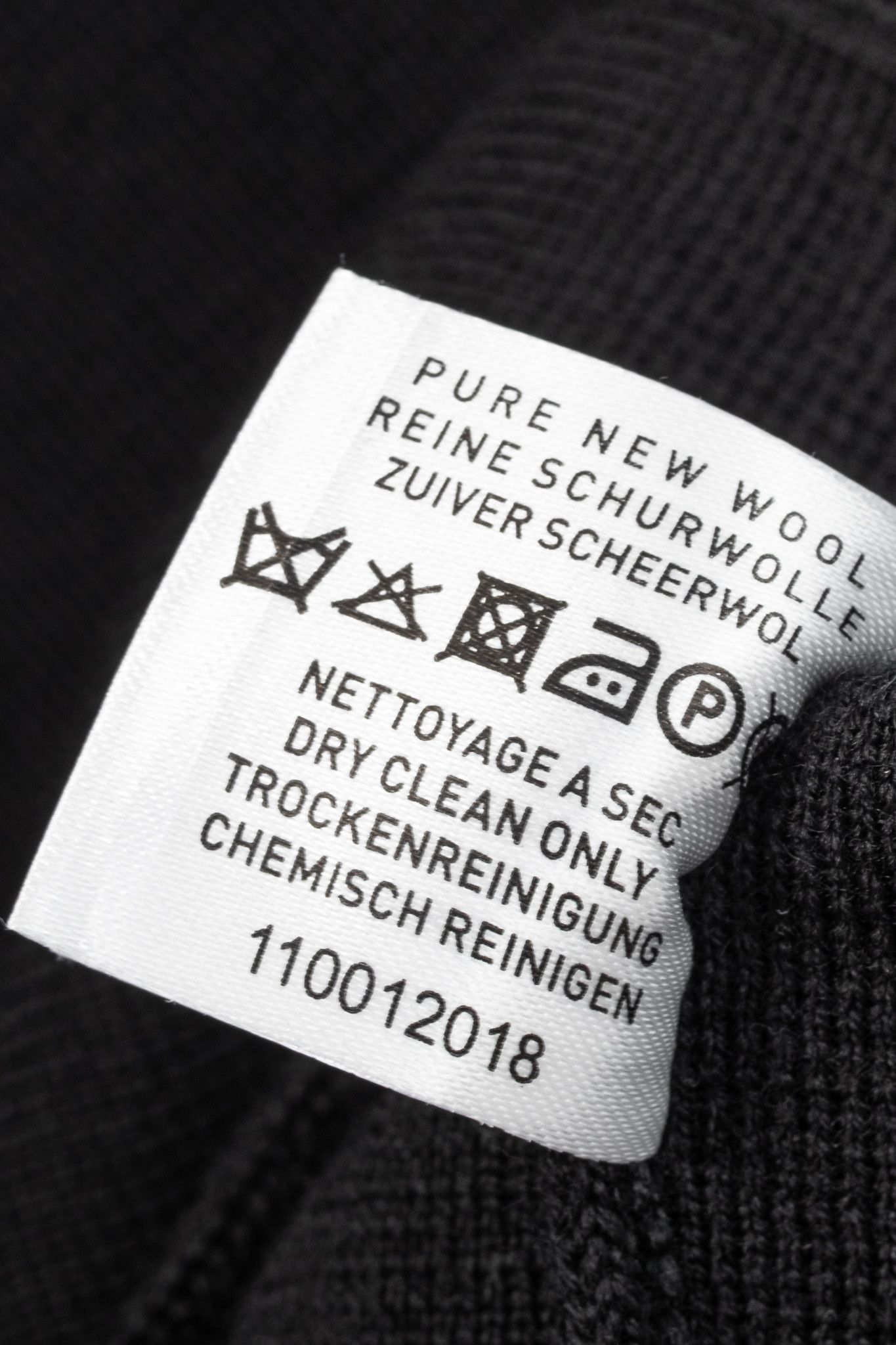 Saint James Saint James Black Wool Collared Cardigan Size L / US 10 / IT 46 - 12 Thumbnail
