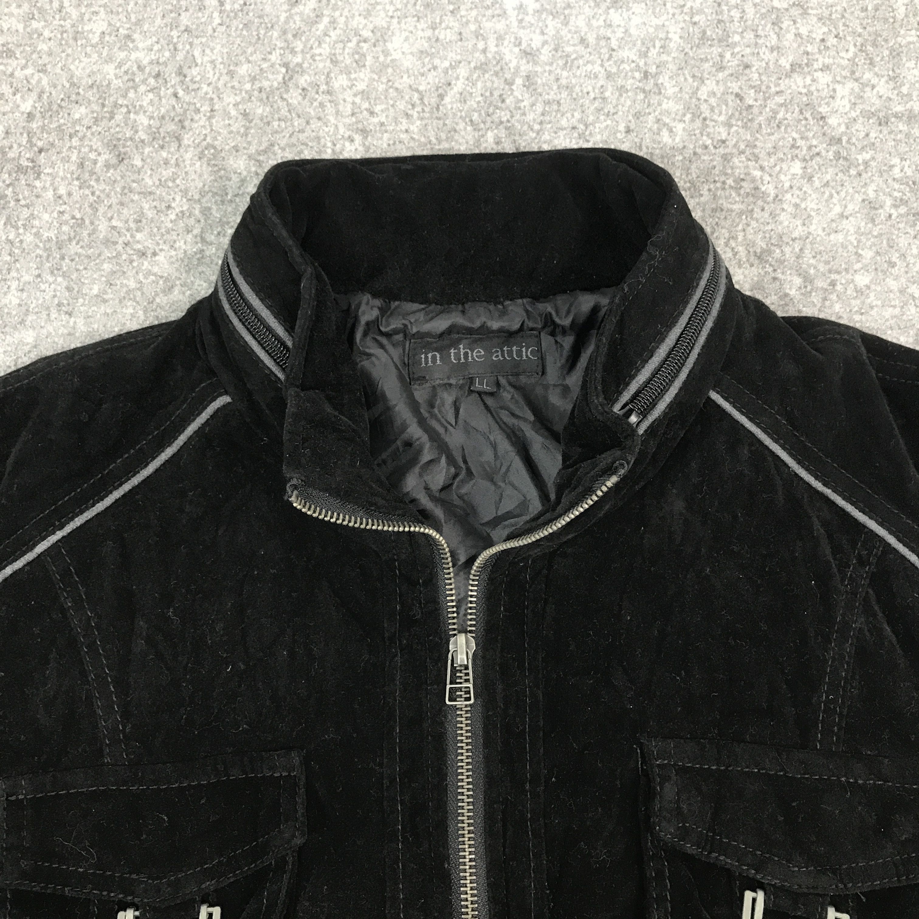 In The Attic × Japanese Brand japan punk in the attic velvet zipper jacket Size US L / EU 52-54 / 3 - 8 Thumbnail