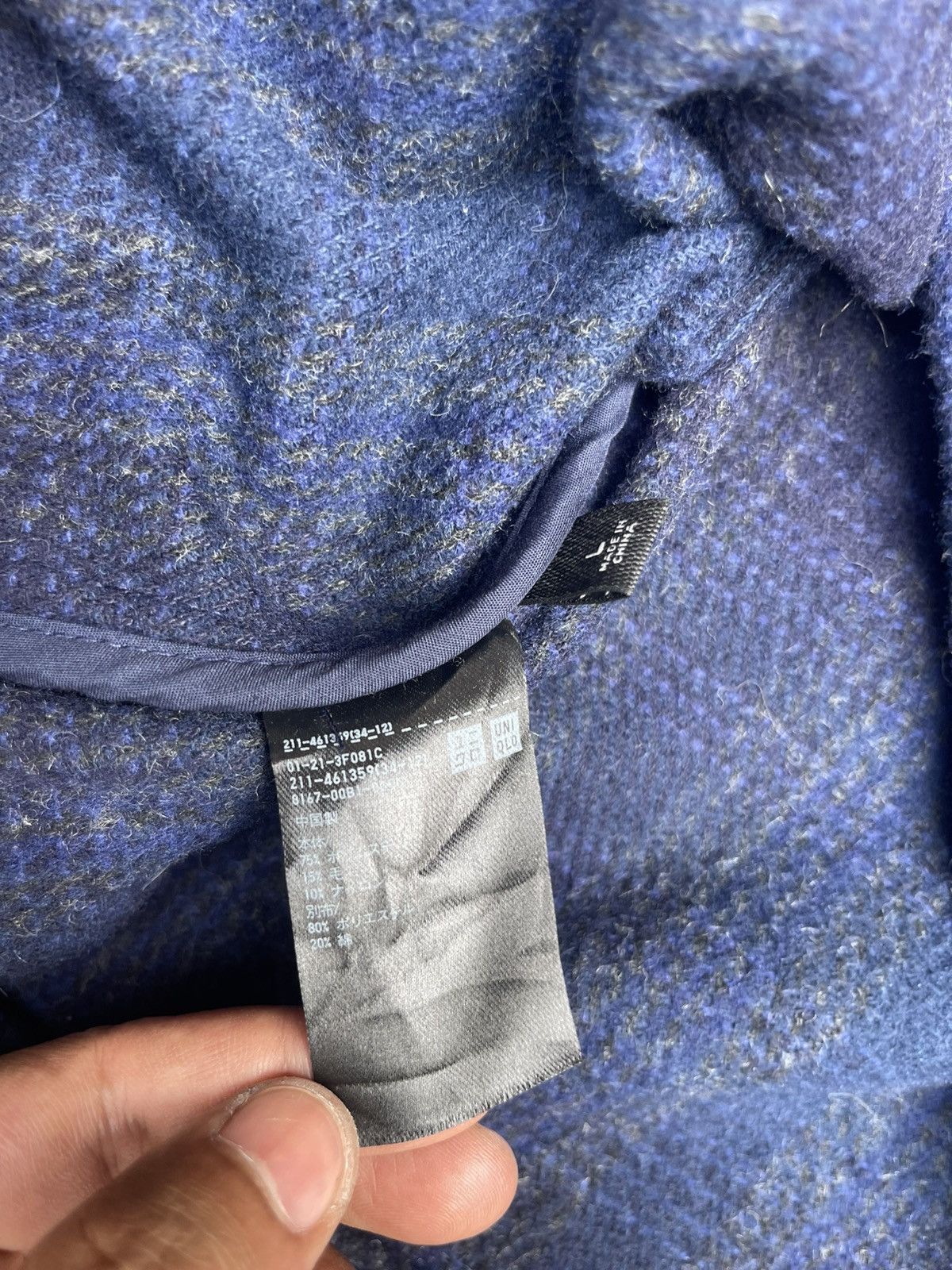Japanese Brand × Uniqlo × Vintage Vintage Uniqlo Plaid Button-Up Jacket – Workwear Style Size US L / EU 52-54 / 3 - 3 Thumbnail