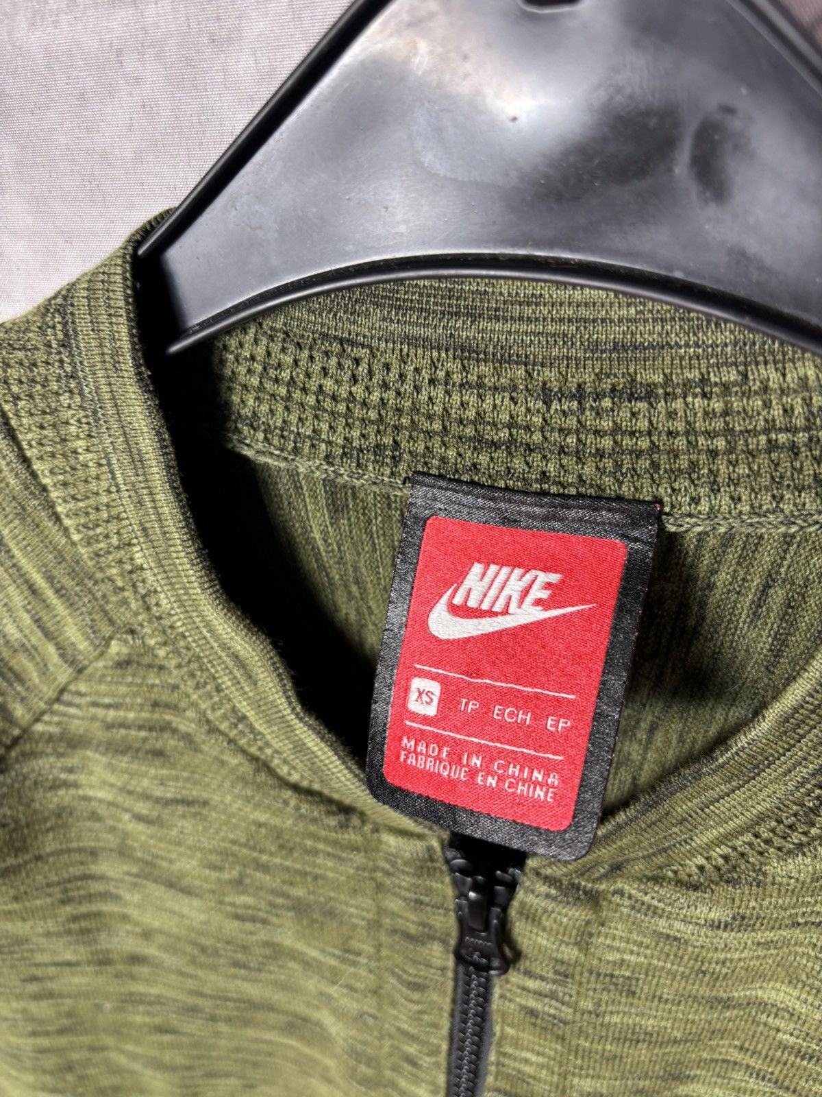 Nike Nike Tech Fleece Knit Jacket Woven Bomber Size US XS / EU 42 / 0 - 10 Thumbnail