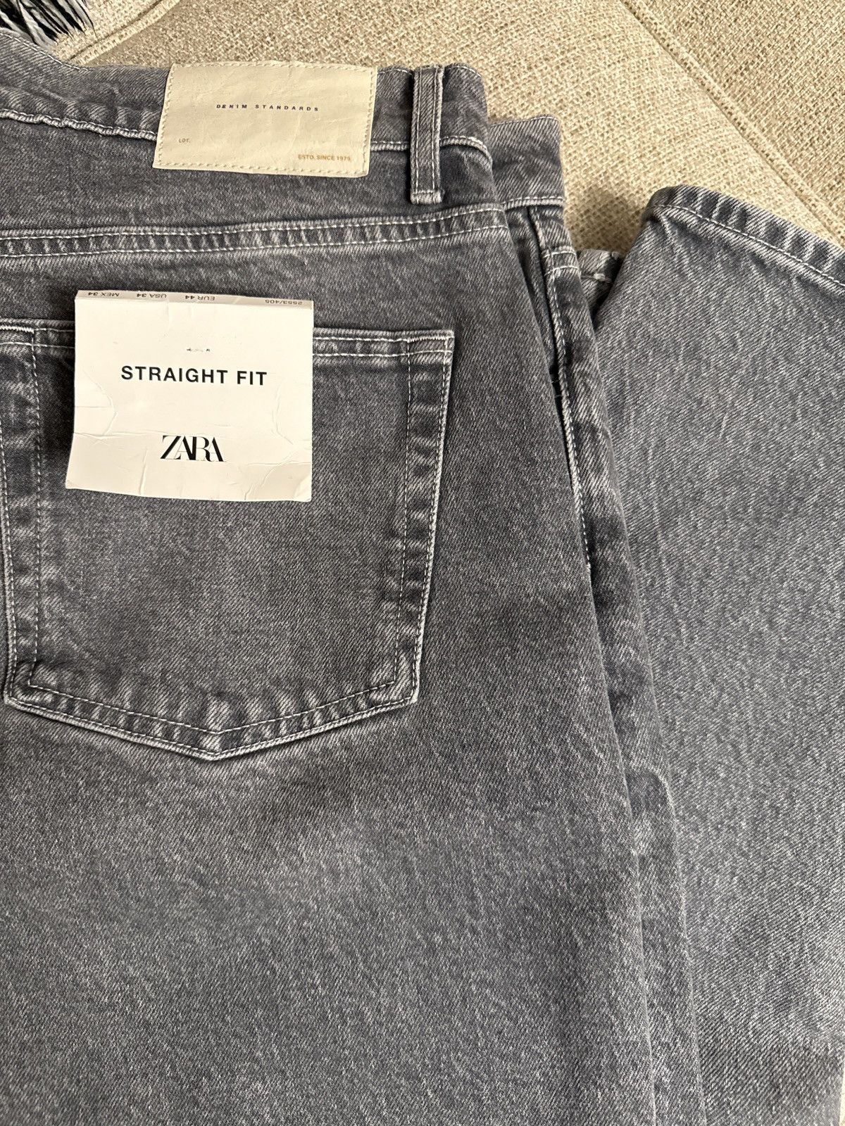 Zara Zara Straight fit jeans Size US 34 / EU 50 - 4 Thumbnail