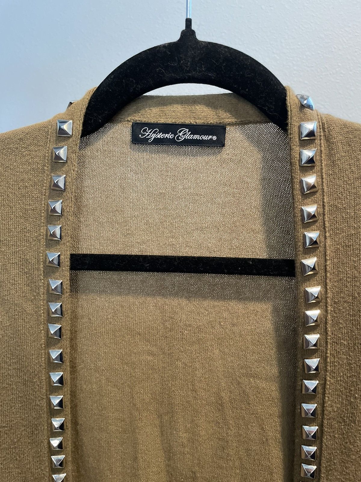 Hysteric Glamour Hysteric Glamour📿 Brown Studded Cardigan Size US S / EU 44-46 / 1 - 5 Thumbnail