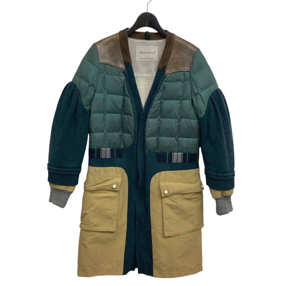 Undercover AW08 "Unreal Real Clothes" Paneled Coat Size US S / EU 44-46 / 1 - 1 Thumbnail