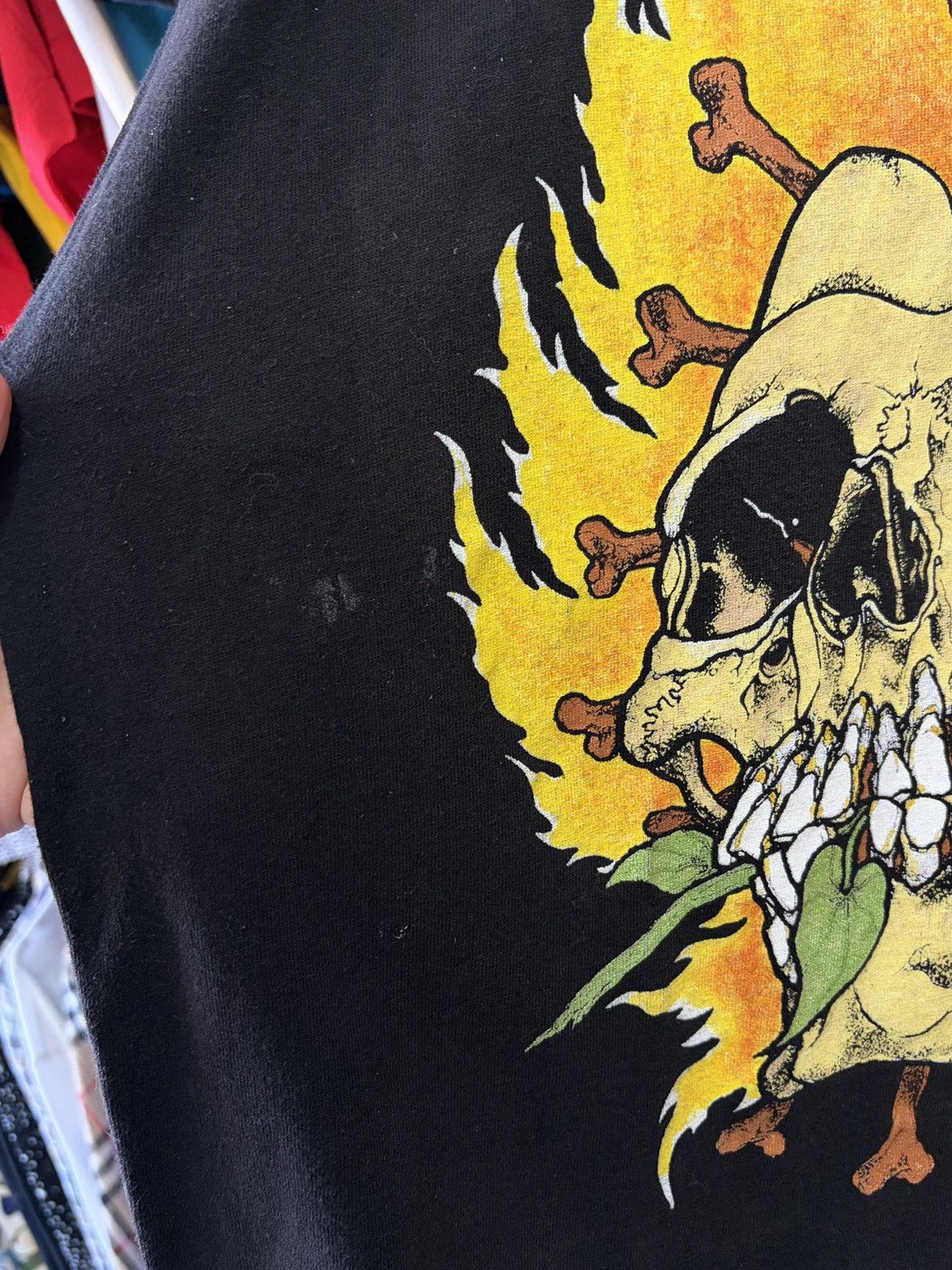 Giant Vintage 1994 Metallica Pushead Skull Sun Giant Tee L Size US L / EU 52-54 / 3 - 9 Thumbnail