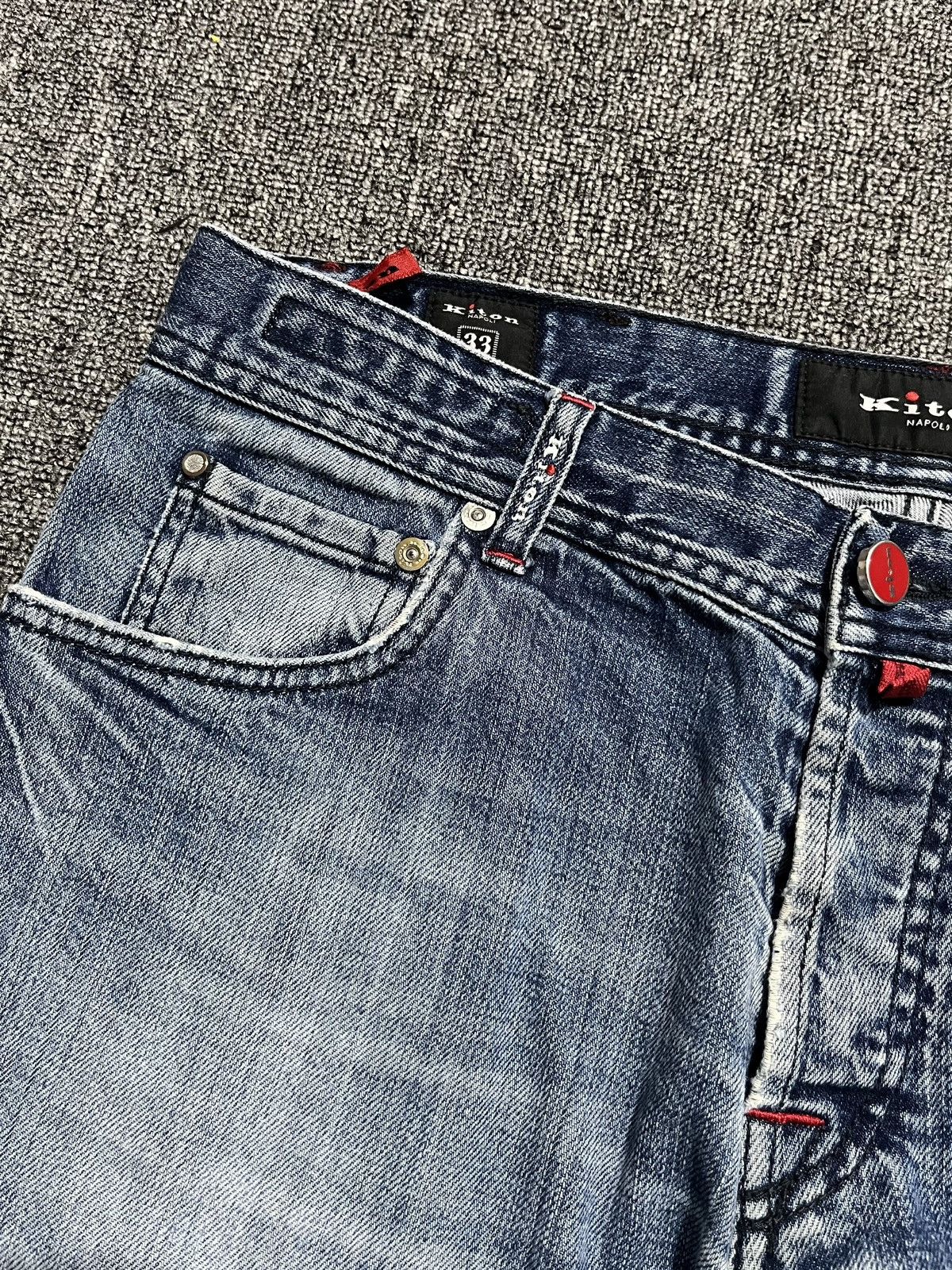 Kiton Kiton selvedge Jeans Size US 33 - 8 Thumbnail