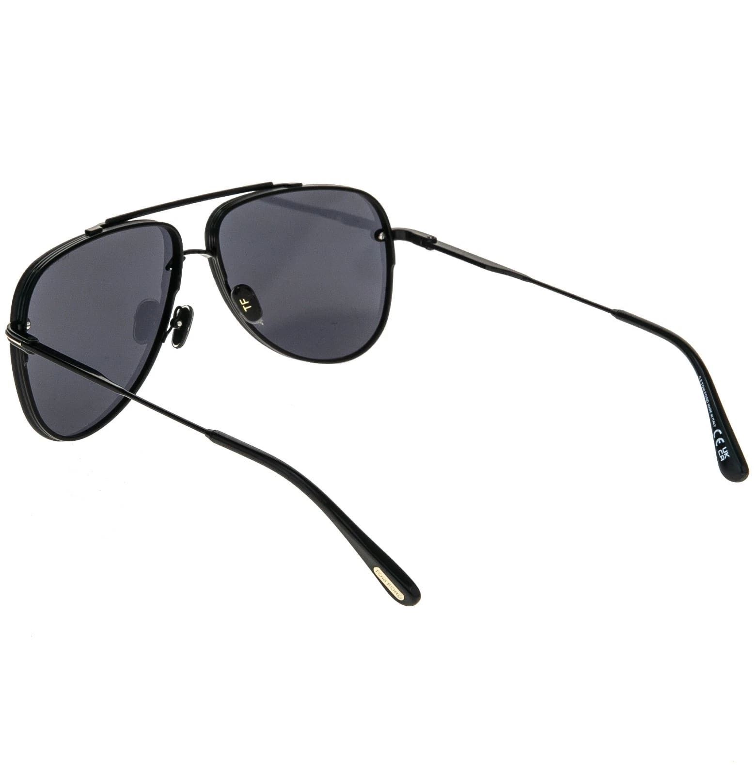 Tom Ford TOM FORD LEON TF1071 01A Black Classic Sunglasses 1071 Size ONE SIZE - 3 Thumbnail