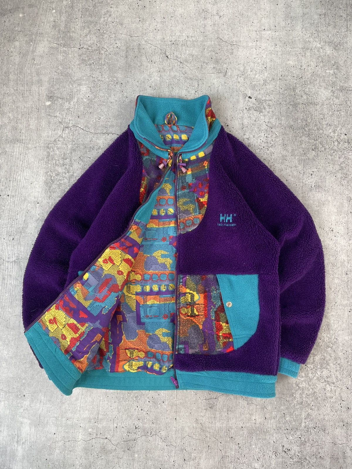 Helly Hansen Helly Hansen Vintage Ski Fleece Half Zip Size US L / EU 52-54 / 3 - 7 Thumbnail