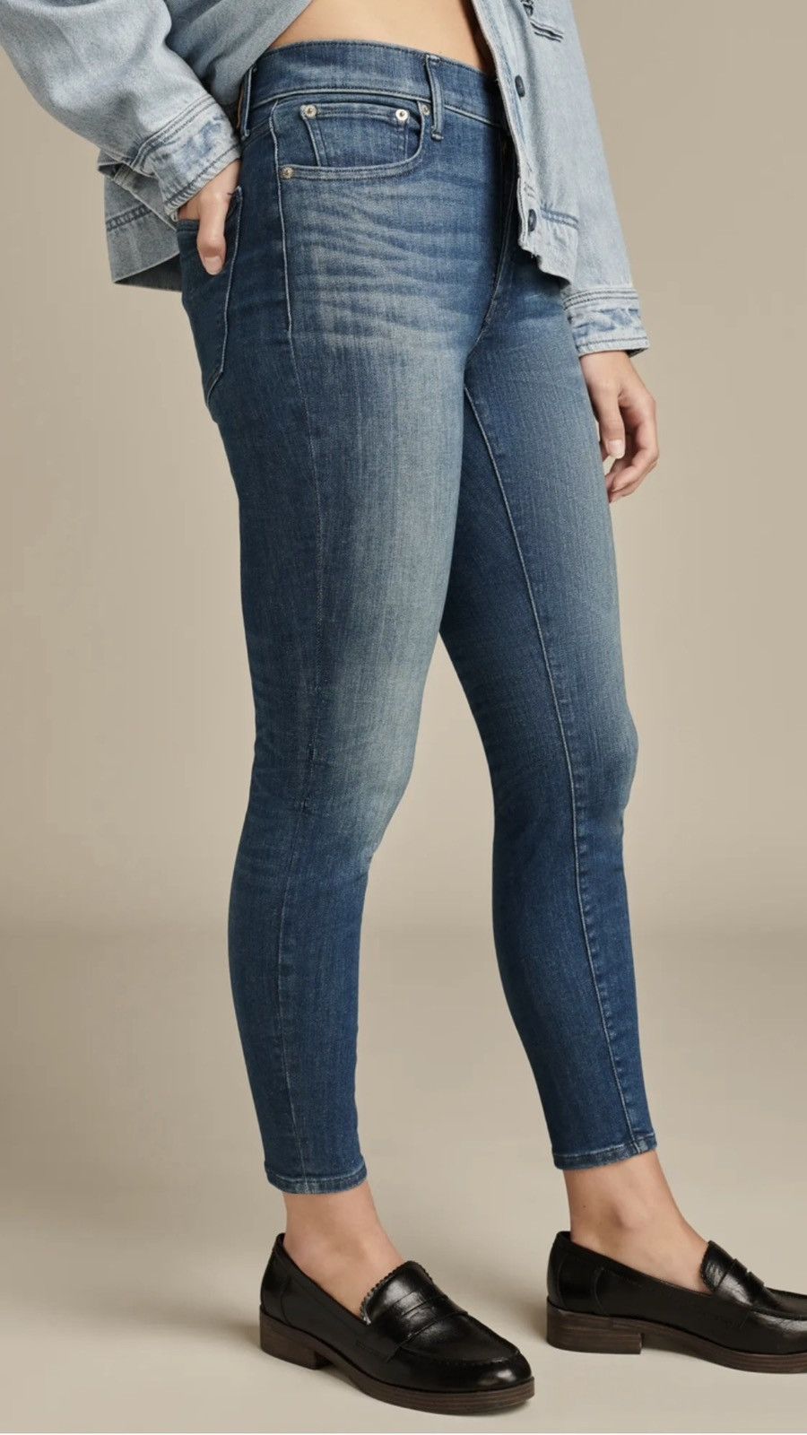 Lucky Brand Lucky Brand Brigette Skinny Jeans Size 32" / US 10 / IT 46 - 4 Thumbnail