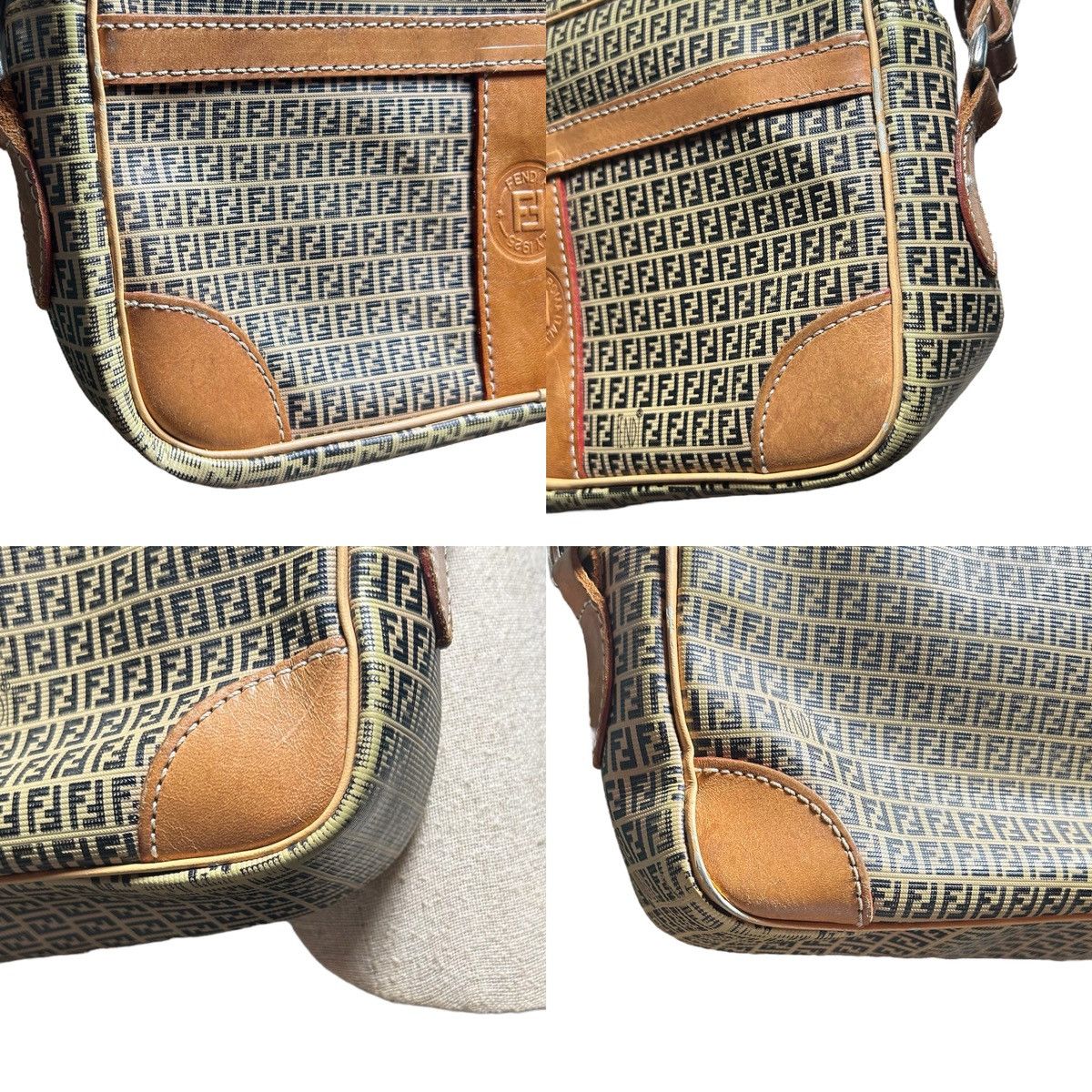 Fendi Fendi Roma Monogram Leather Sling Shoulder Bag Size ONE SIZE - 10 Thumbnail