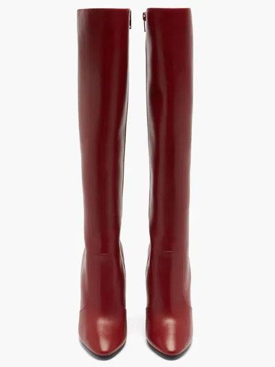Saint Laurent Paris o1y0126 Boots in Red Size US 6 / IT 36 - 3 Thumbnail