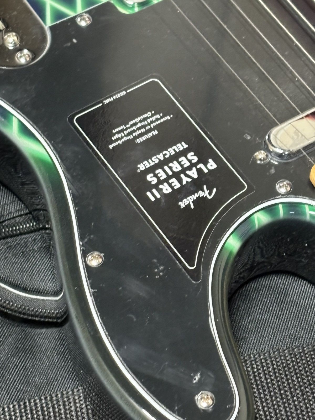 Fender Palace Fender Player II Telecaster Black Guitar Size ONE SIZE - 10 Thumbnail