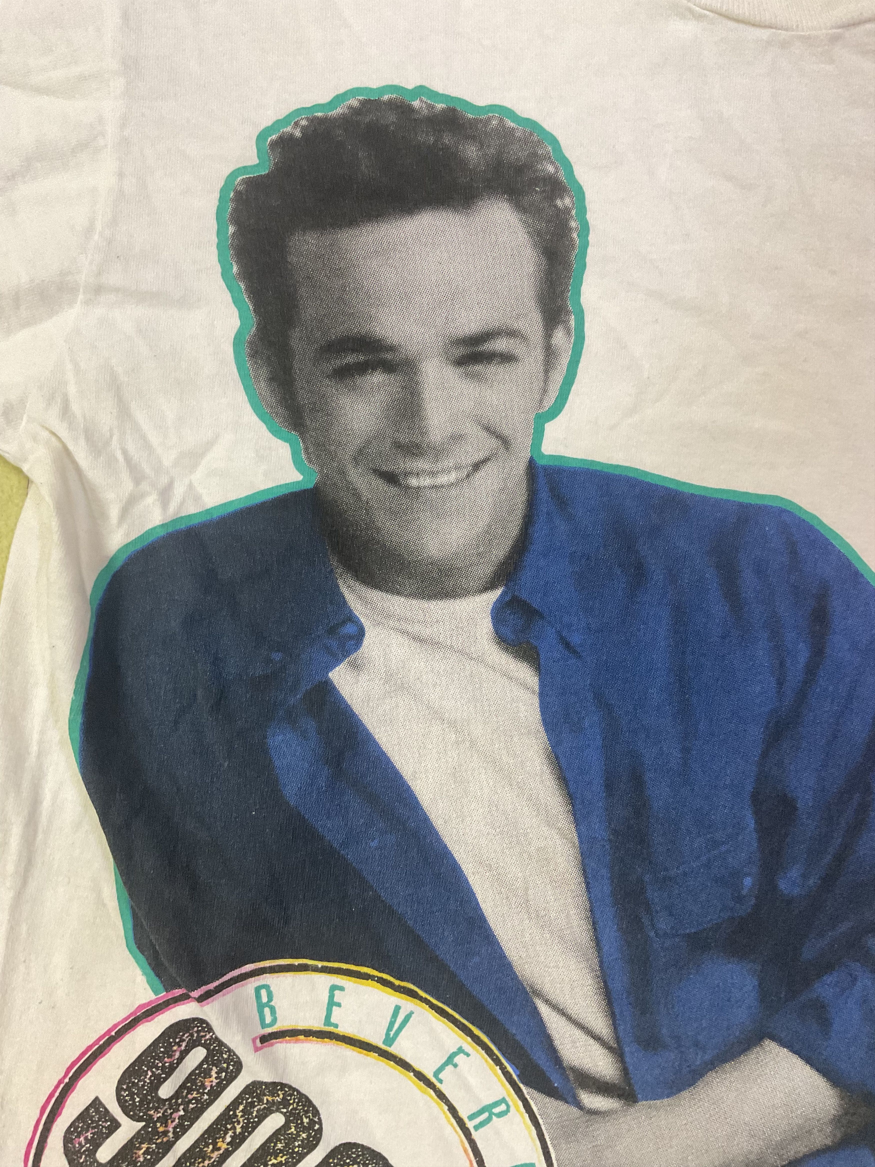 Fruit Of The Loom Vintage 90s Dylan Luke Perry Beverly Hills 90210 T-Shirt Size US XL / EU 56 / 4 - 2 Thumbnail