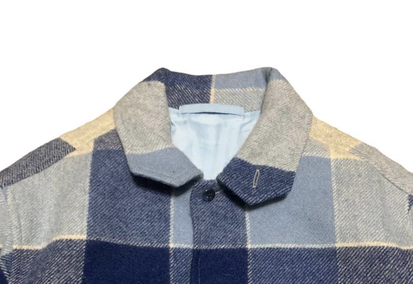 Japanese Brand Vintage Fukuzo Yokohama Plaid Wool Flannel Shirt Jacket Size US M / EU 48-50 / 2 - 6 Thumbnail