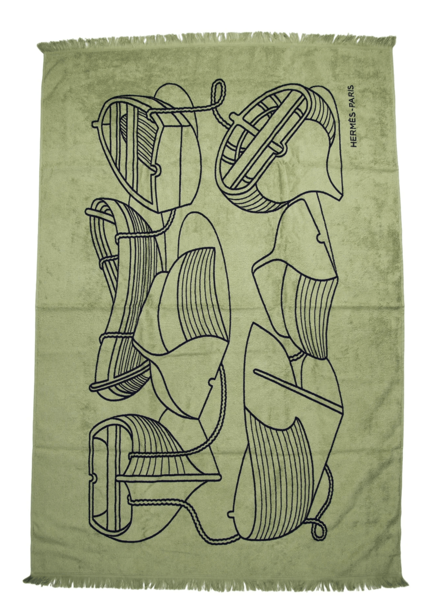 Hermes Plage Yachting Thalassa Beach Towel Size ONE SIZE - 2 Thumbnail
