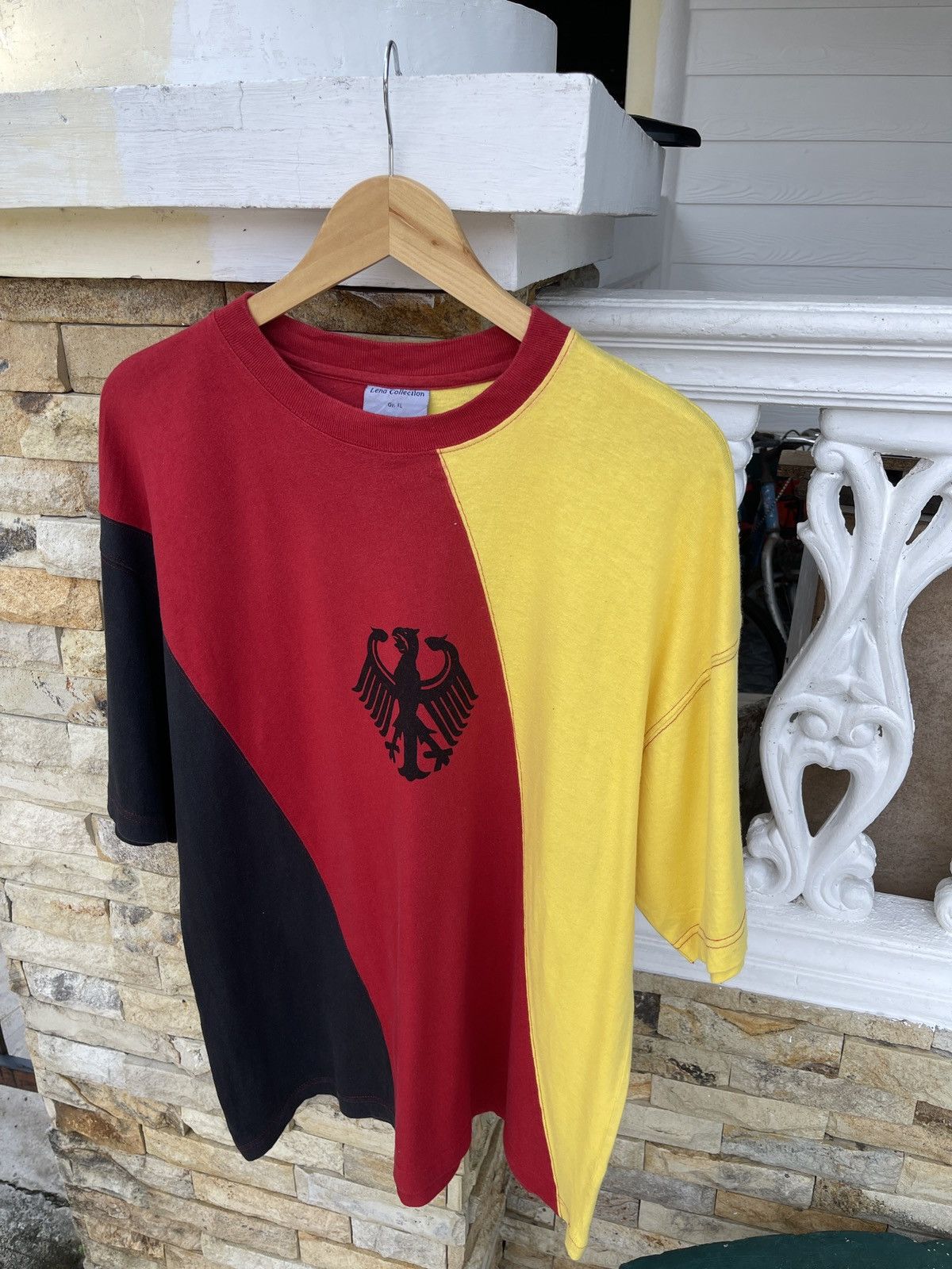 Vintage Last Drop🔥Rare🔥Vintage Deutschland Germany T-Shirt Size US XL / EU 56 / 4 - 4 Thumbnail