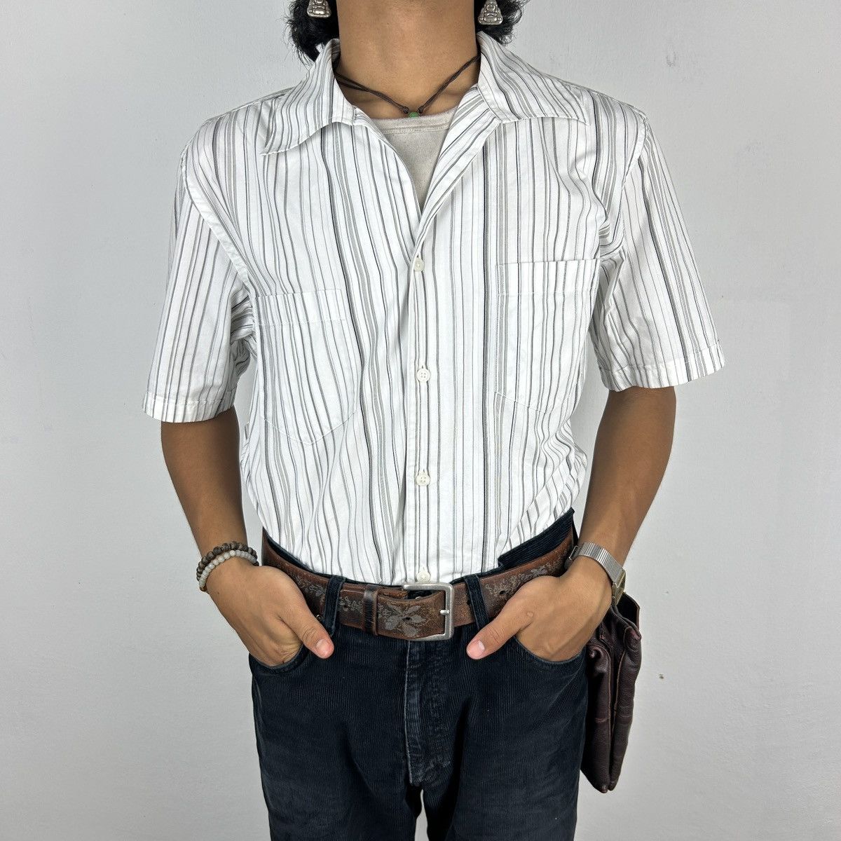 Japanese Brand × PPFM PPFM - Open Collar Shirt Size US L / EU 52-54 / 3 - 1 Thumbnail