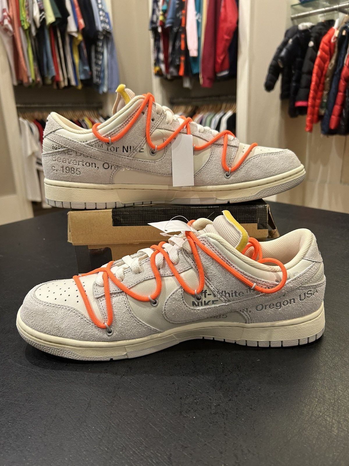 Nike Nike Dunk Low ‘Off-White Lot 11’ Size US 14 / EU 47 - 2 Thumbnail