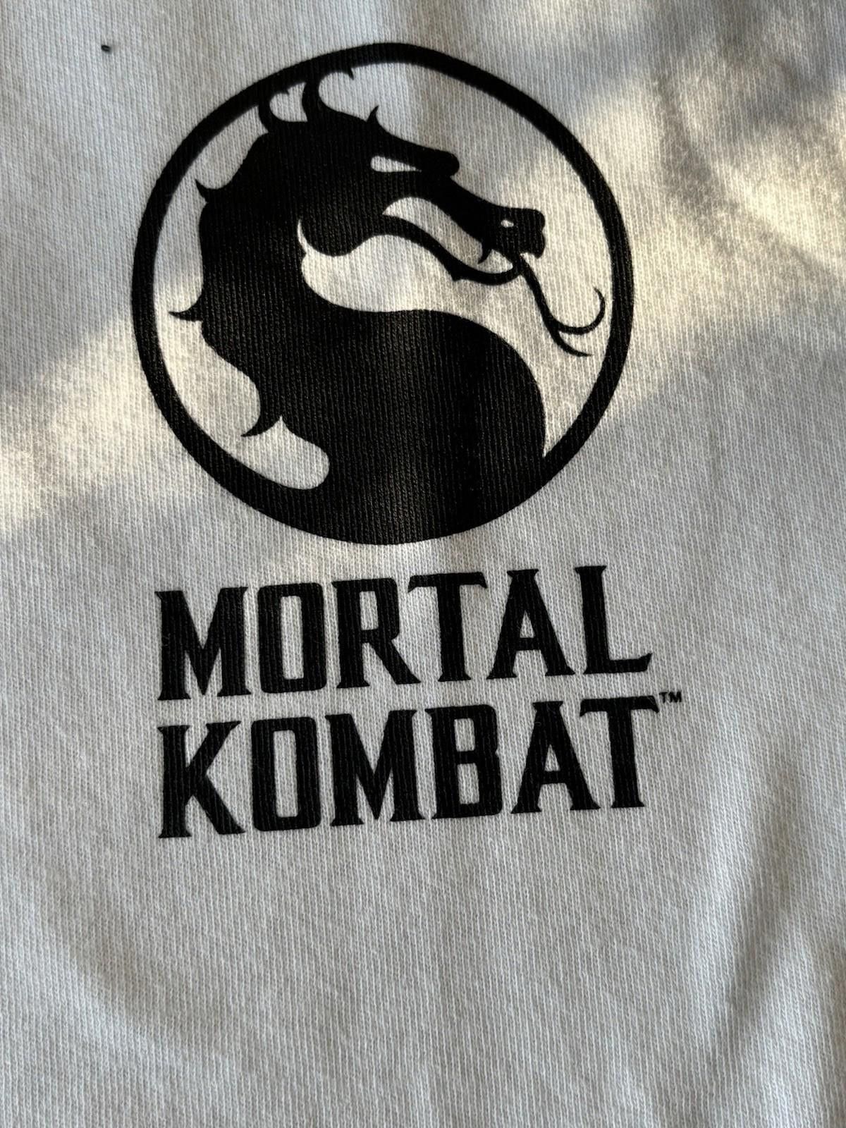 Darc Sport Darc Sport Mortal Kombat Collab Net White Tee Size US M / EU 48-50 / 2 - 7 Thumbnail