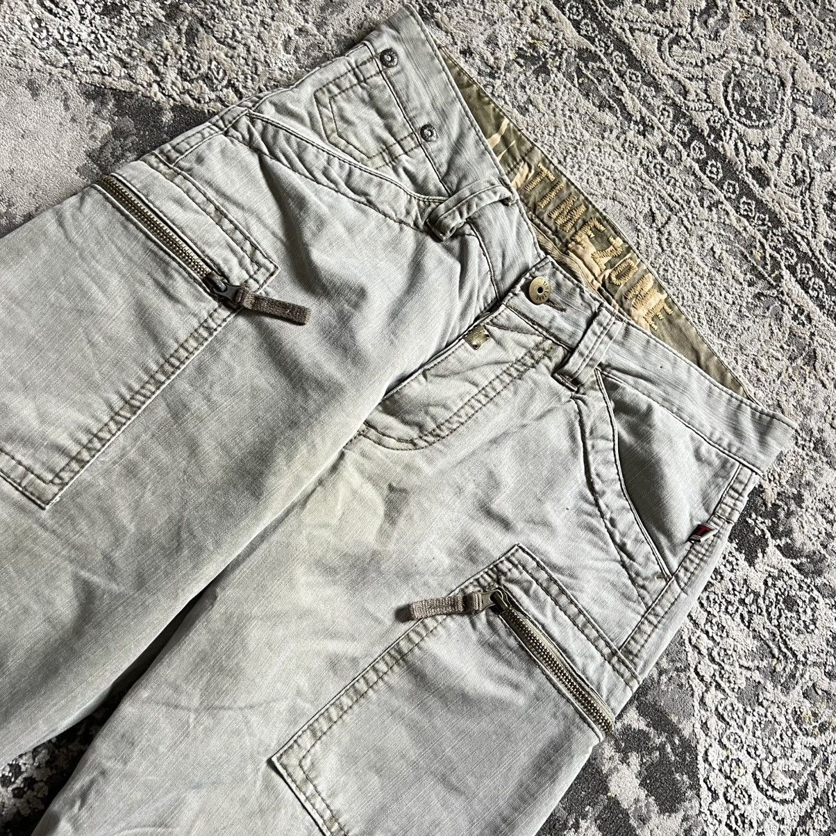Vintage Women's denim cargo time zone size US 10 Size 32" / US 10 / IT 46 - 2 Thumbnail