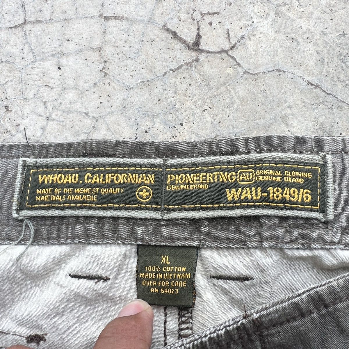 Japanese Brand Army Pants Design Cabane De Zucca Punk Size US 35 - 8 Thumbnail