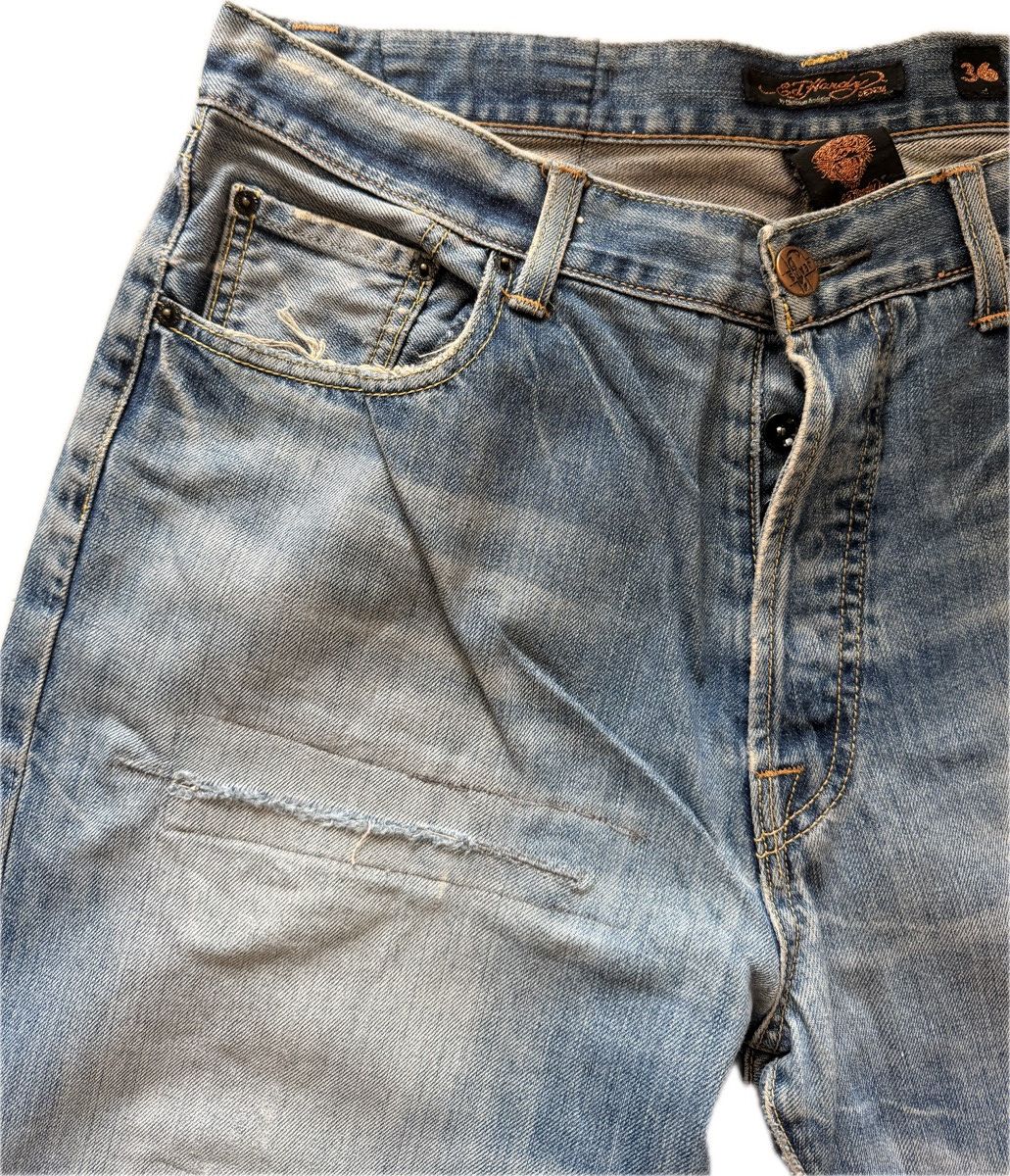 Ed Hardy Vintage Ed Hardy Spelled Out Jeans Size US 36 / EU 52 - 5 Thumbnail
