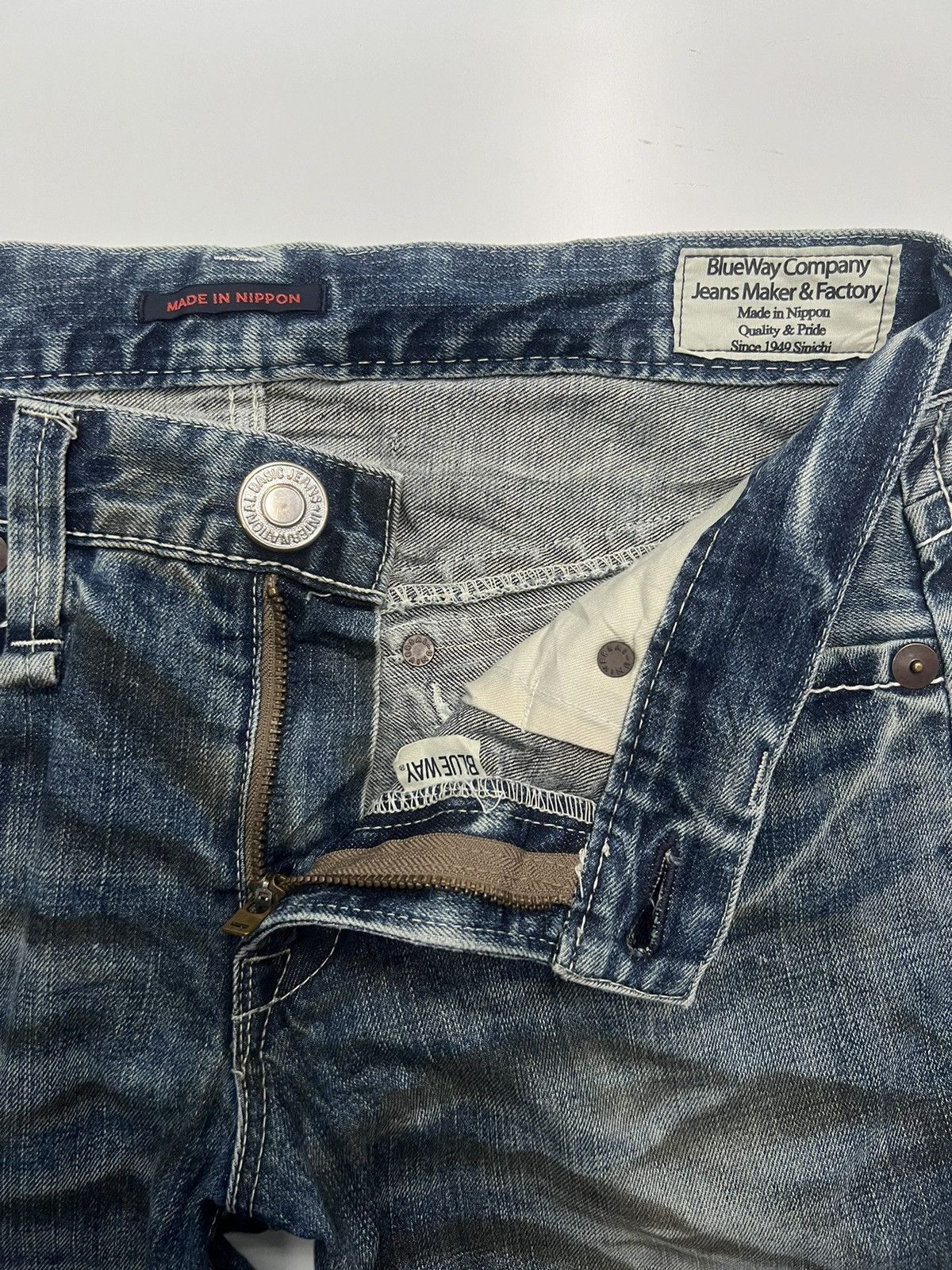 Japanese Brand MADE IN NIPPON DENIM JEANS SIZE 34 Size US 34 / EU 50 - 7 Thumbnail