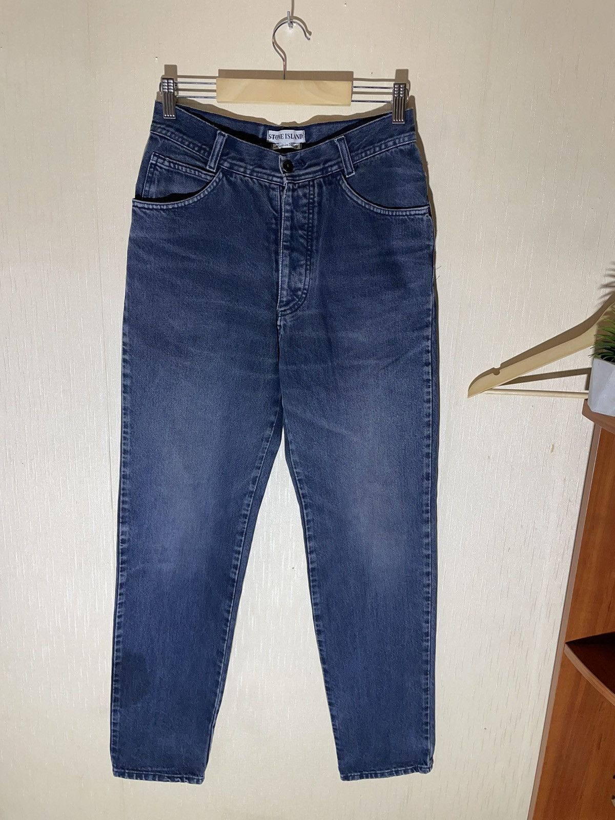 Massimo Osti × Stone Island × Vintage Stone Island Vintage denim jeans 90s Size US 29 - 11 Thumbnail