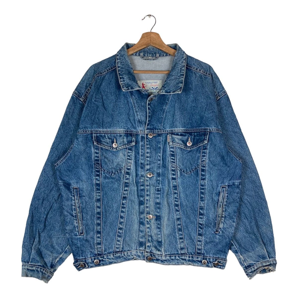 Vintage Vintage Sportive Dept. by Pionier Sportive Stud Button Denim Size US L / EU 52-54 / 3 - 1 Thumbnail