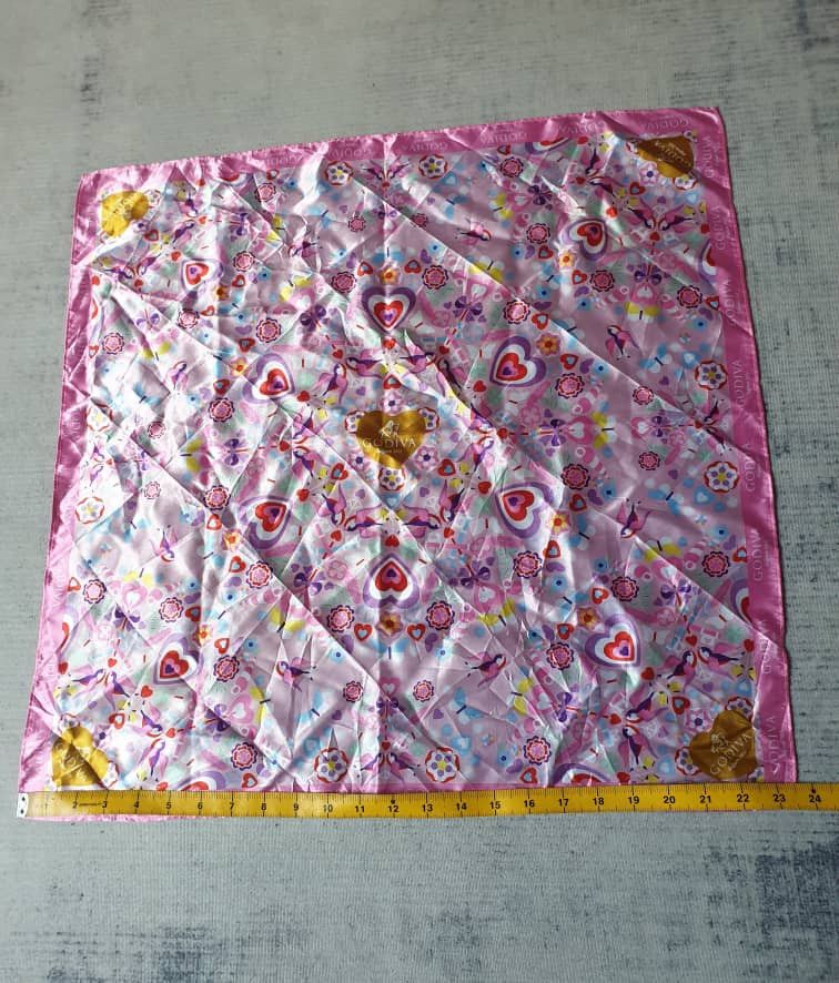 Japanese Brand Godiva premium multicolour scarves Size ONE SIZE - 6 Thumbnail