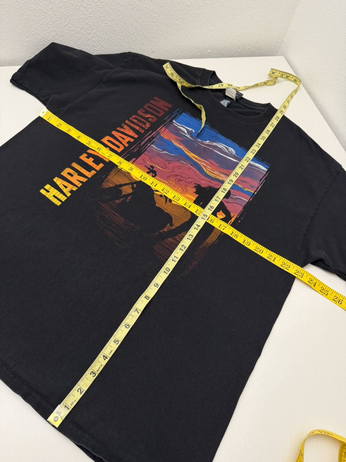 Harley Davidson Harley Davidson grand Canyon Sunset Biker Graphic Tee SizeXL Size US XL / EU 56 / 4 - 7 Thumbnail