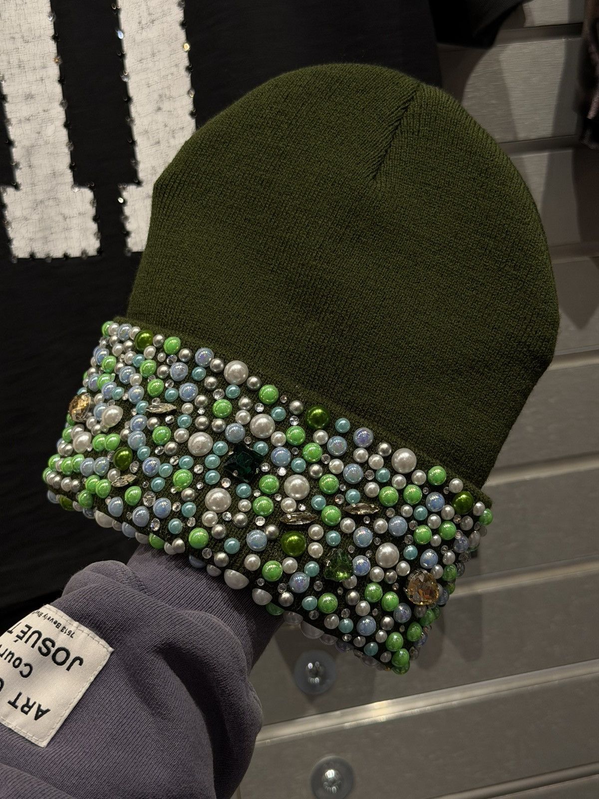 Other PAPE Stone Beanie Crystal Brand New Size ONE SIZE - 7 Thumbnail
