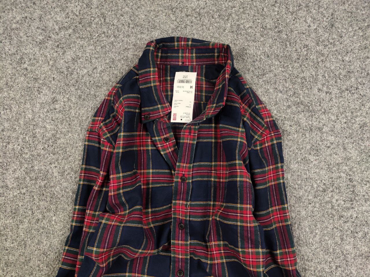 Uniqlo Uniqlo Flannel checkered Dark Travis Scott Y2K Shirt Style Size US M / EU 48-50 / 2 - 8 Thumbnail