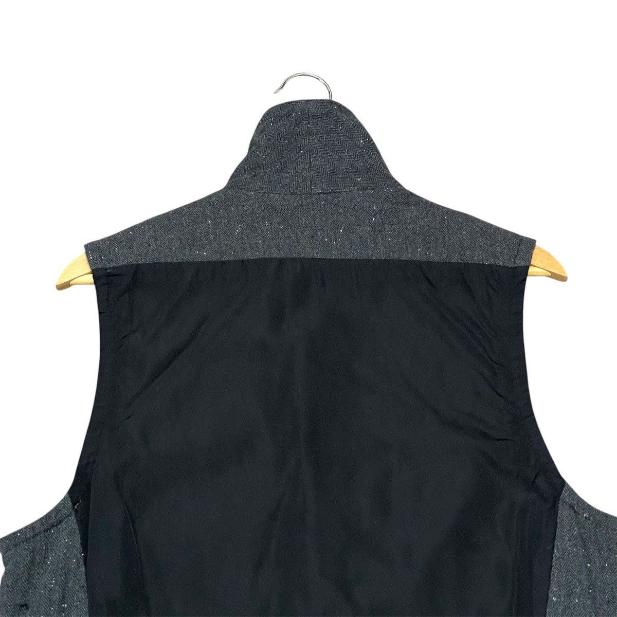 Diesel Vintage Diesel Wool Blend Buttoned Down Vest Size 42L - 16 Thumbnail