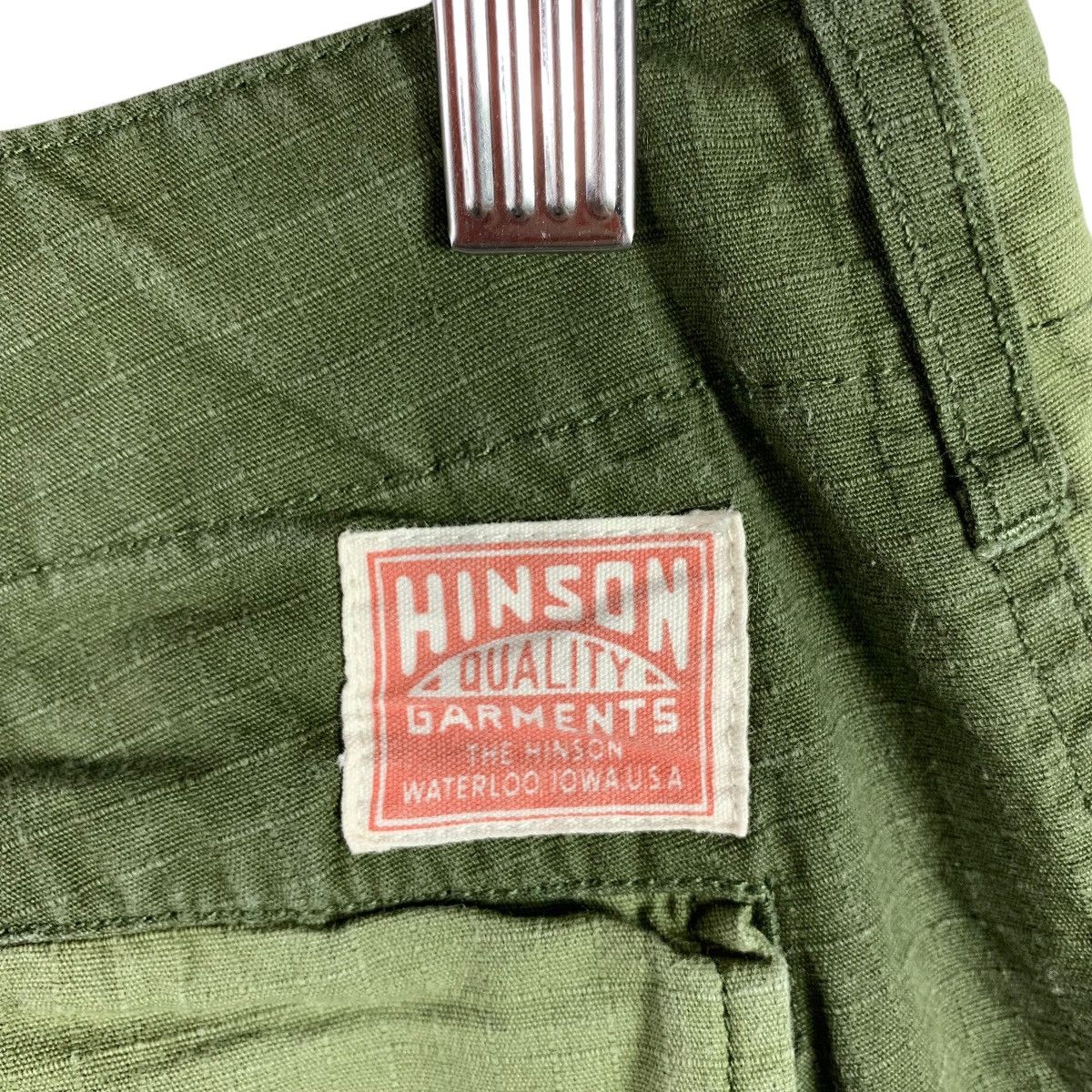 Other HINSON GARMENT Two tone ripstop cargo pants Size US 31 - 3 Thumbnail