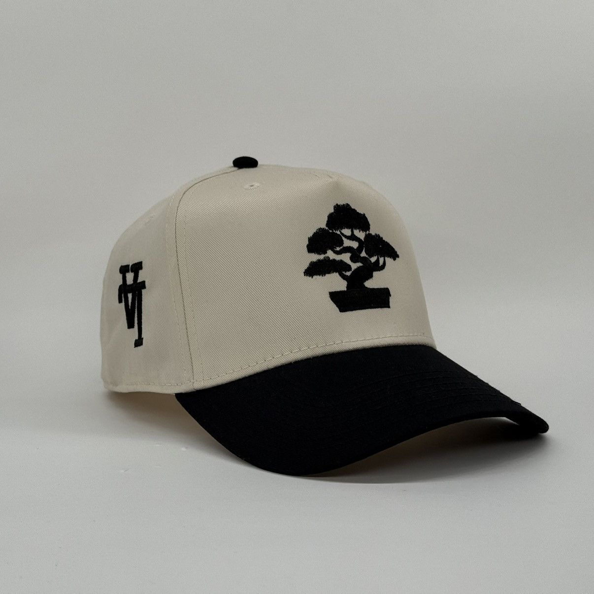 Japanese Brand Bonsai Tree Hat – LA SnapBack - Black and Khaki Size ONE SIZE - 1 Thumbnail