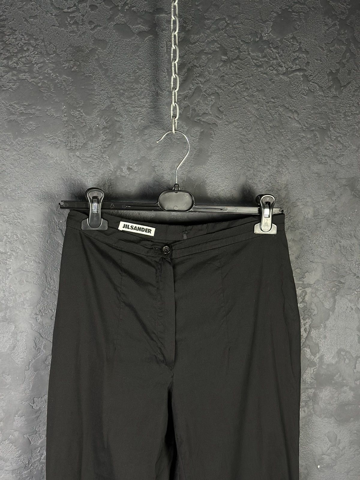 Jil Sander Jil Sander Pants Black Rare Designer Size 25" / US 0 / IT 36 - 2 Thumbnail