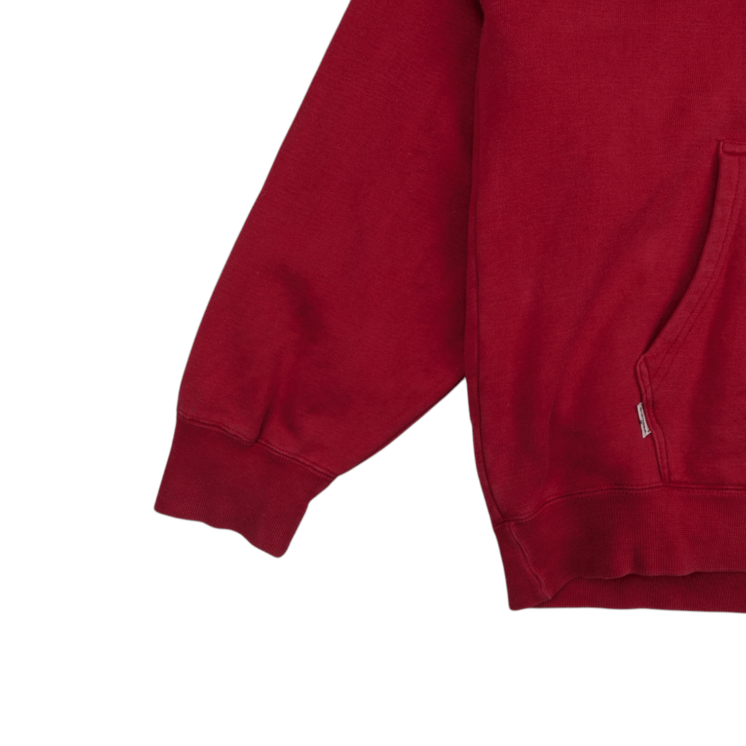 Big John Vintage 90's BIG JOHN Japan Orange Plain Hoodie Sweatshirt Size US S / EU 44-46 / 1 - 8 Thumbnail