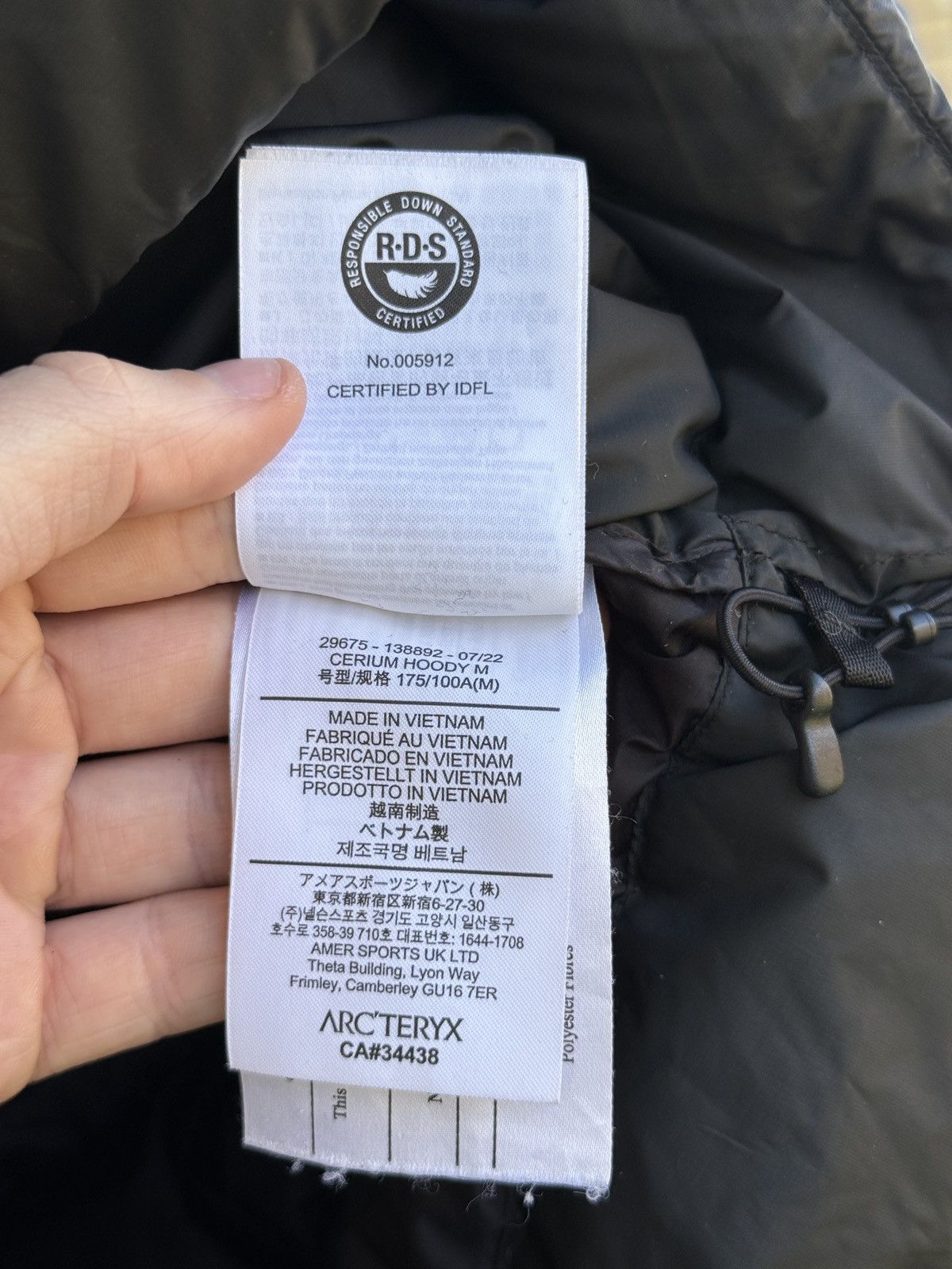 Arc'teryx Arcteryx Cerium Hoody Down Jacket Size US M / EU 48-50 / 2 - 7 Thumbnail