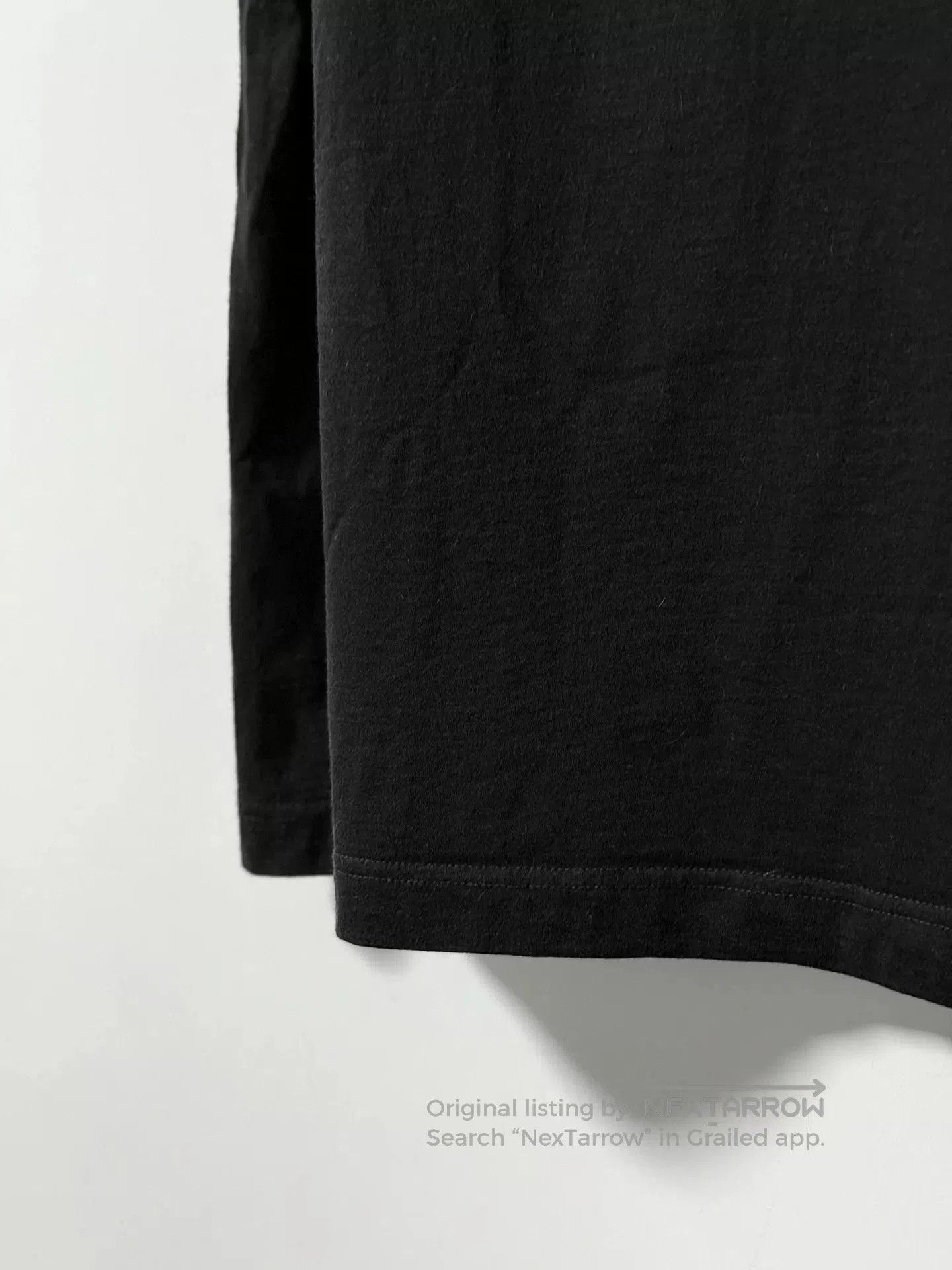 Yohji Yamamoto Asymmetrical Black T-Shirt by Yohji Yamamoto. Size US L / EU 52-54 / 3 - 6 Thumbnail