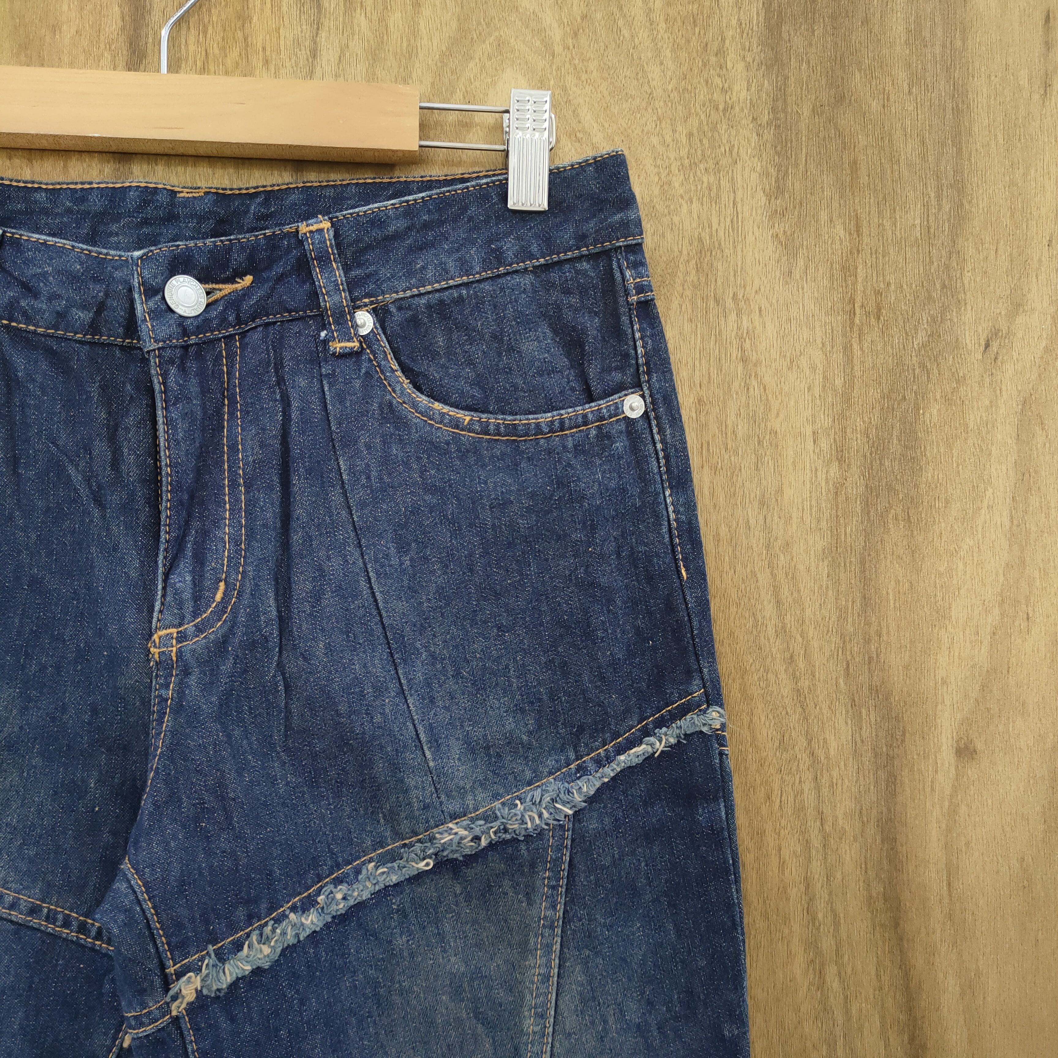 Japanese Brand RARE VINTAGE JAPANESE FLARED JEANS PANTS Size US 29 - 7 Thumbnail