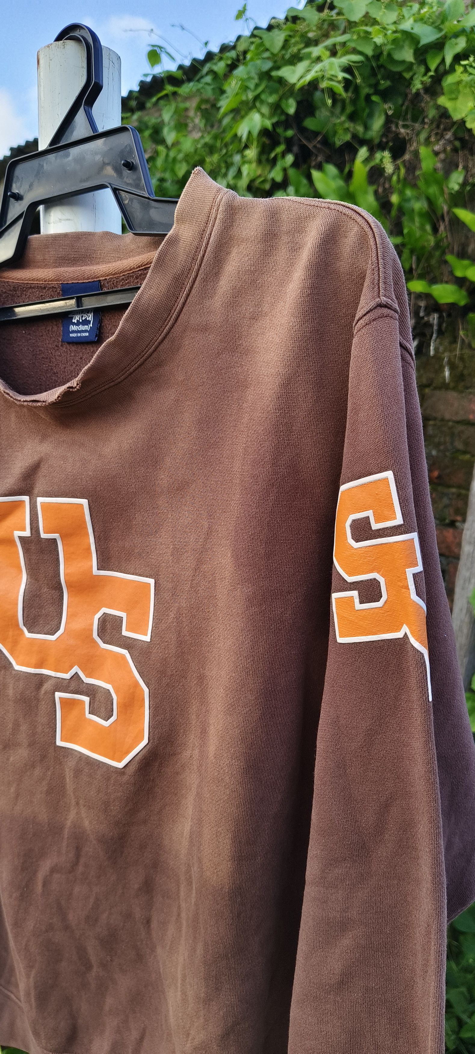 Vintage Sweatshirt Stussy sun faded colour but rare Size US M / EU 48-50 / 2 - 2 Thumbnail