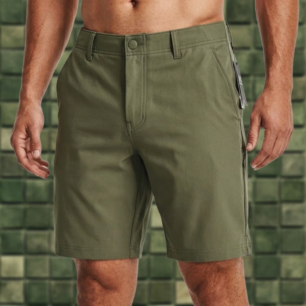 Under Armour Under Armour Unstoppable 7-Pkt Shorts Mens 32 Olive Green Hiking Athletic NWT Size US 32 / EU 48 - 1 Thumbnail
