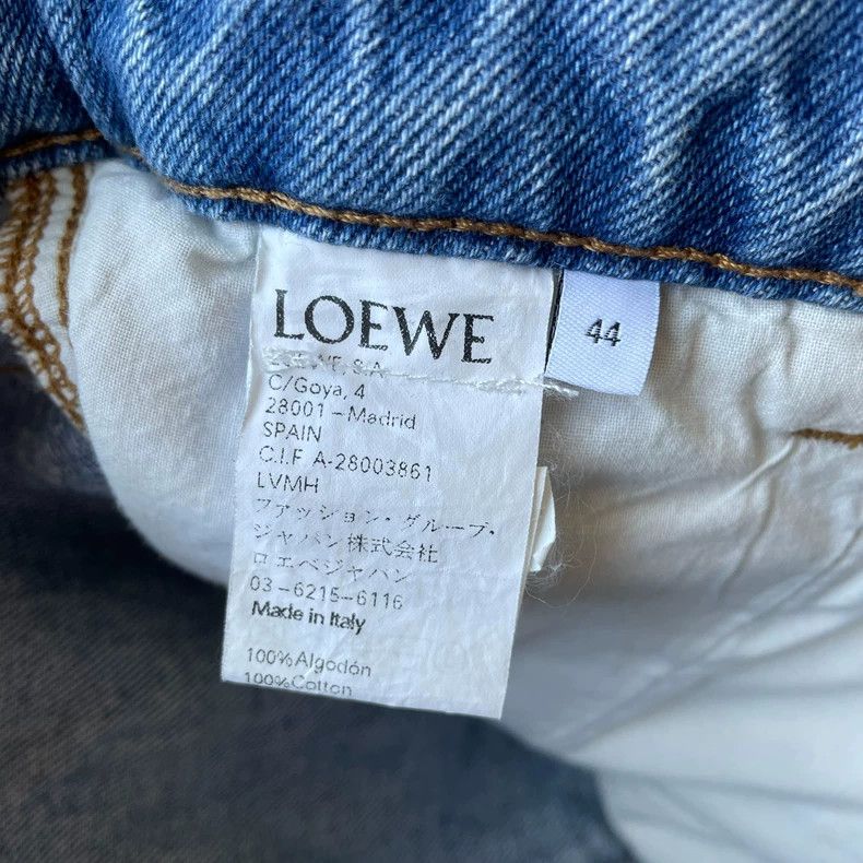 Loewe LOEWE Fisherman's high-waisted jeans Size 28" / US 6 / IT 42 - 6 Thumbnail