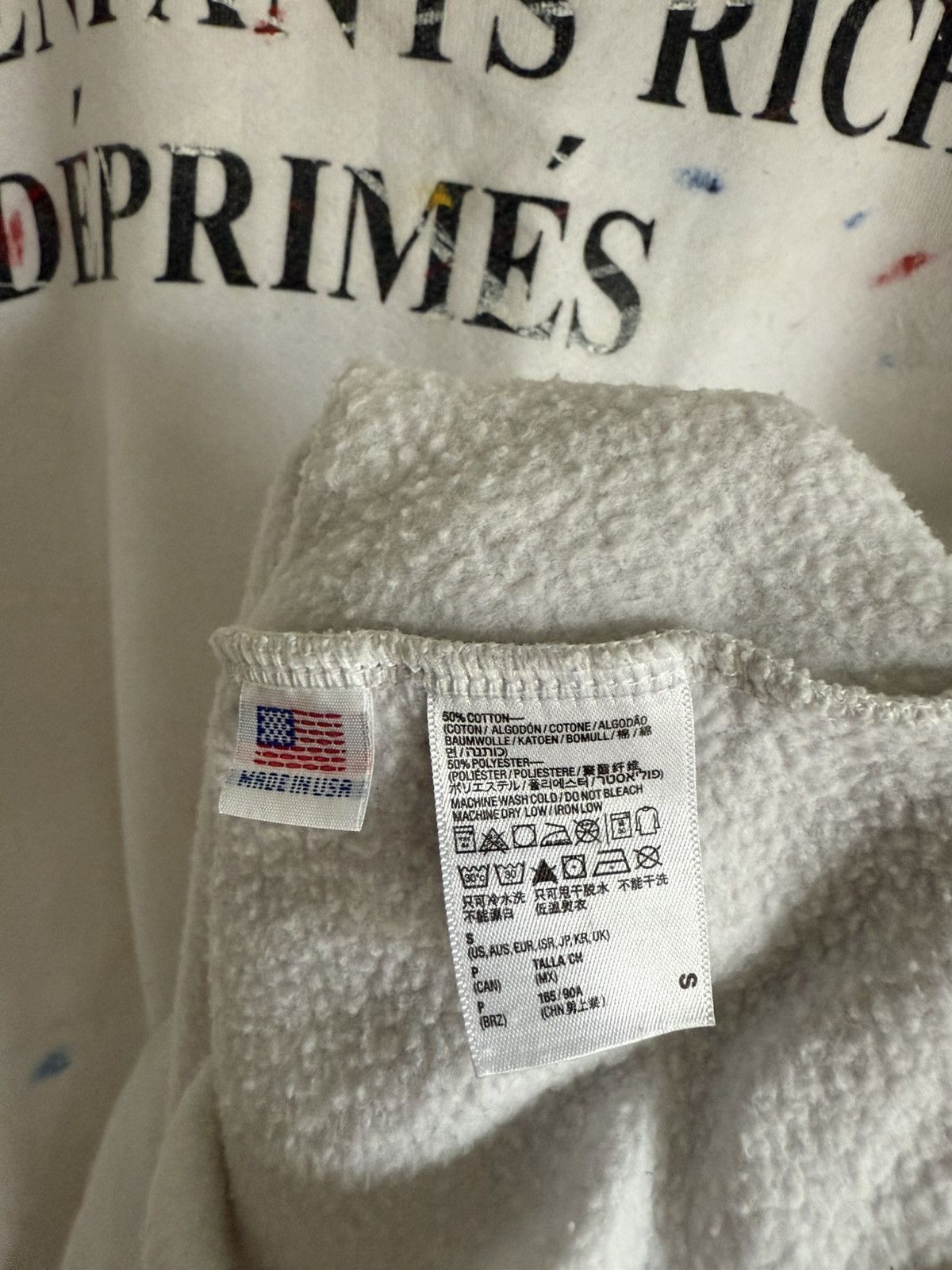 Enfants Riches Deprimes OG Early Enfant Riches Deprimes Paint Splatter Sweatshirt Size US S / EU 44-46 / 1 - 12 Thumbnail