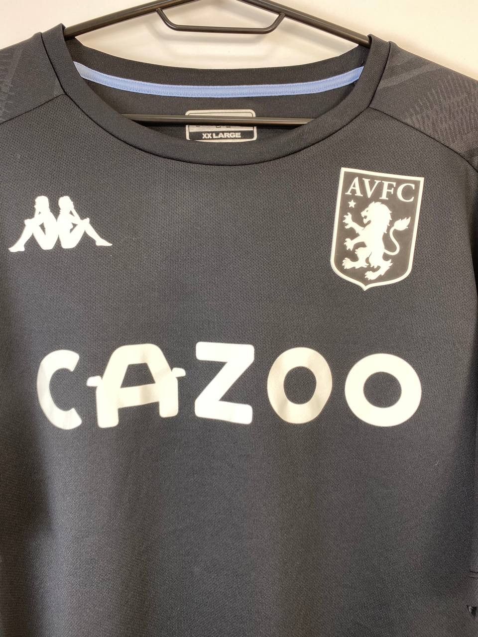 Kappa × Vintage Soccer football 2020-21 Aston Villa Kappa jersey Size US XXL / EU 58 / 5 - 2 Thumbnail