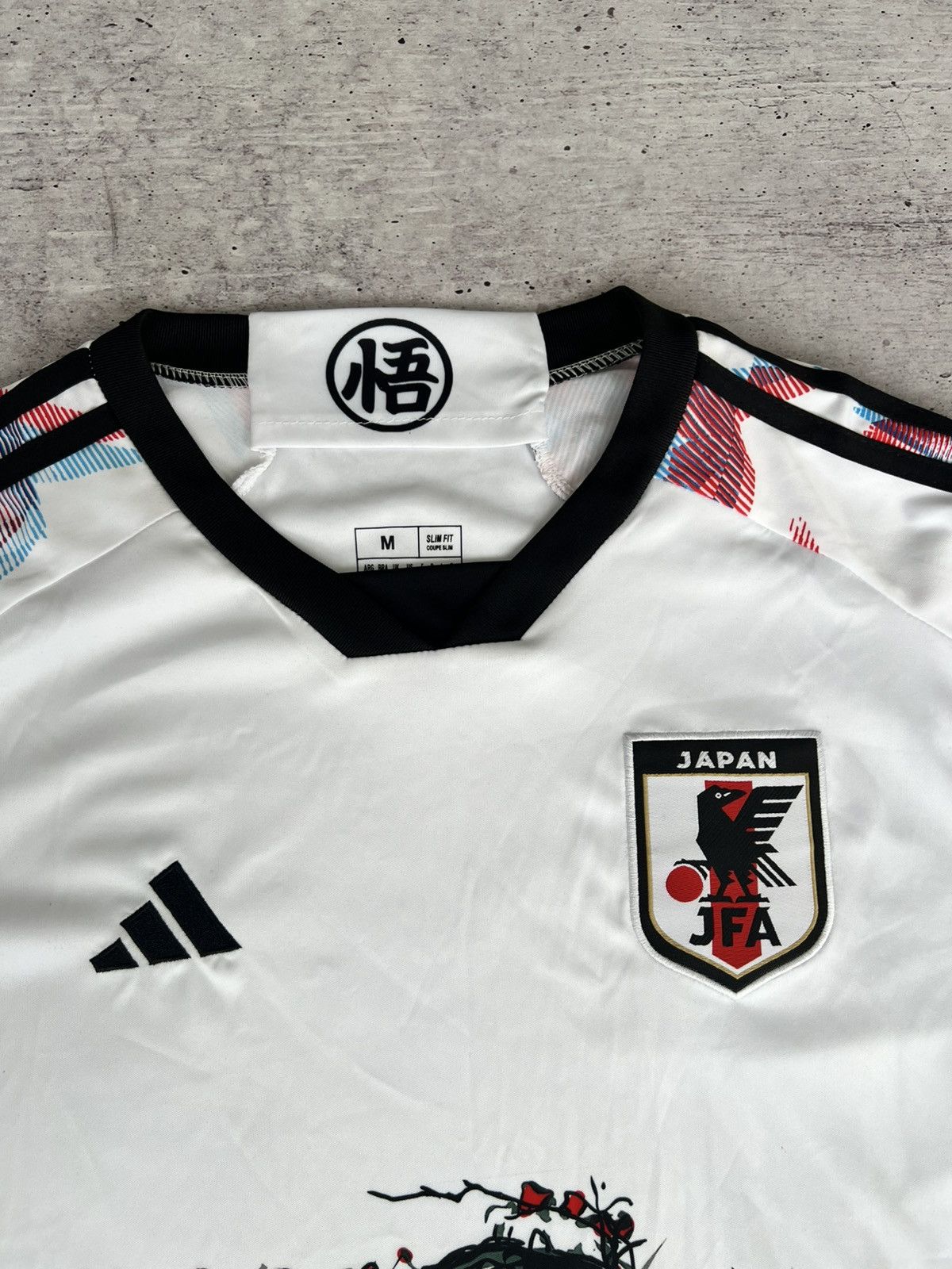 Anime Adidas Japan Black Big Logo Soccer Jersey Size US M / EU 48-50 / 2 - 9 Thumbnail
